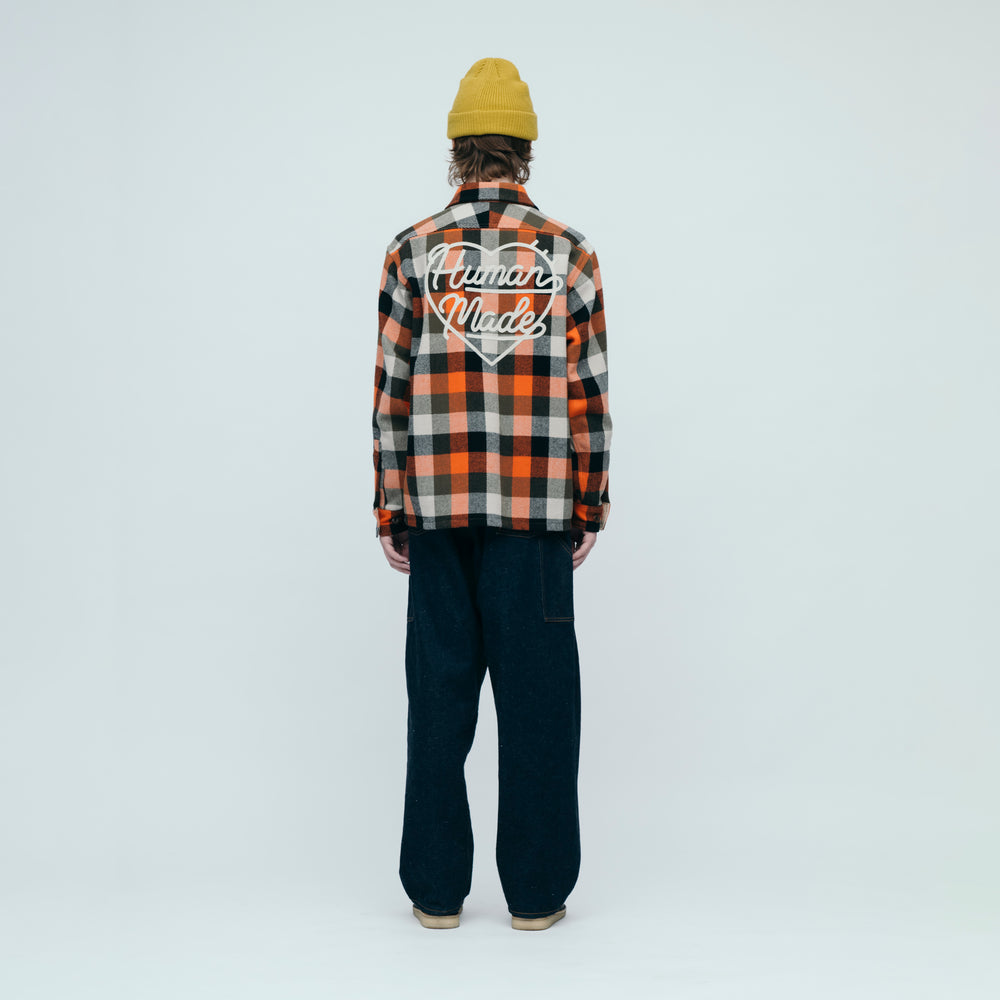 HUMAN MADE WOOL CHECK SHIRT JACKET OG-2