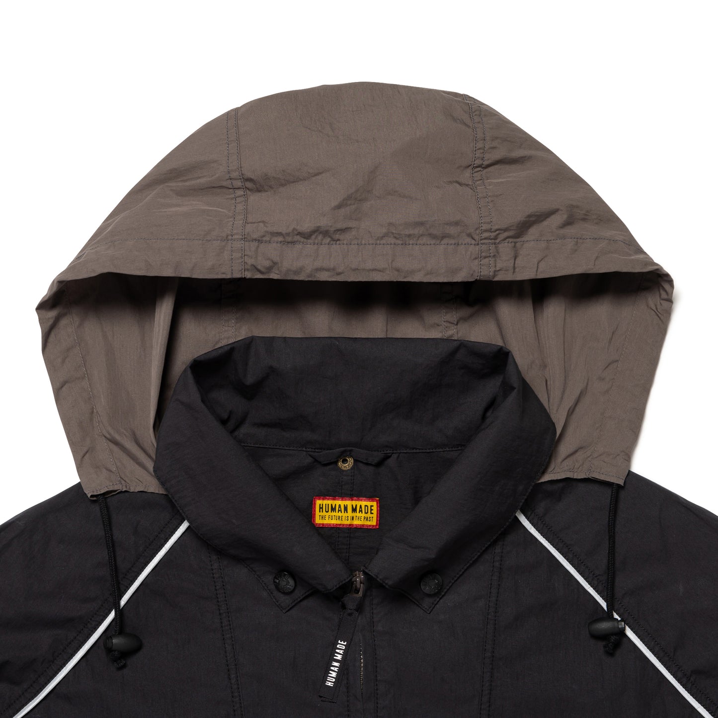 HUMAN MADE NYLON ANORAK BK-D
