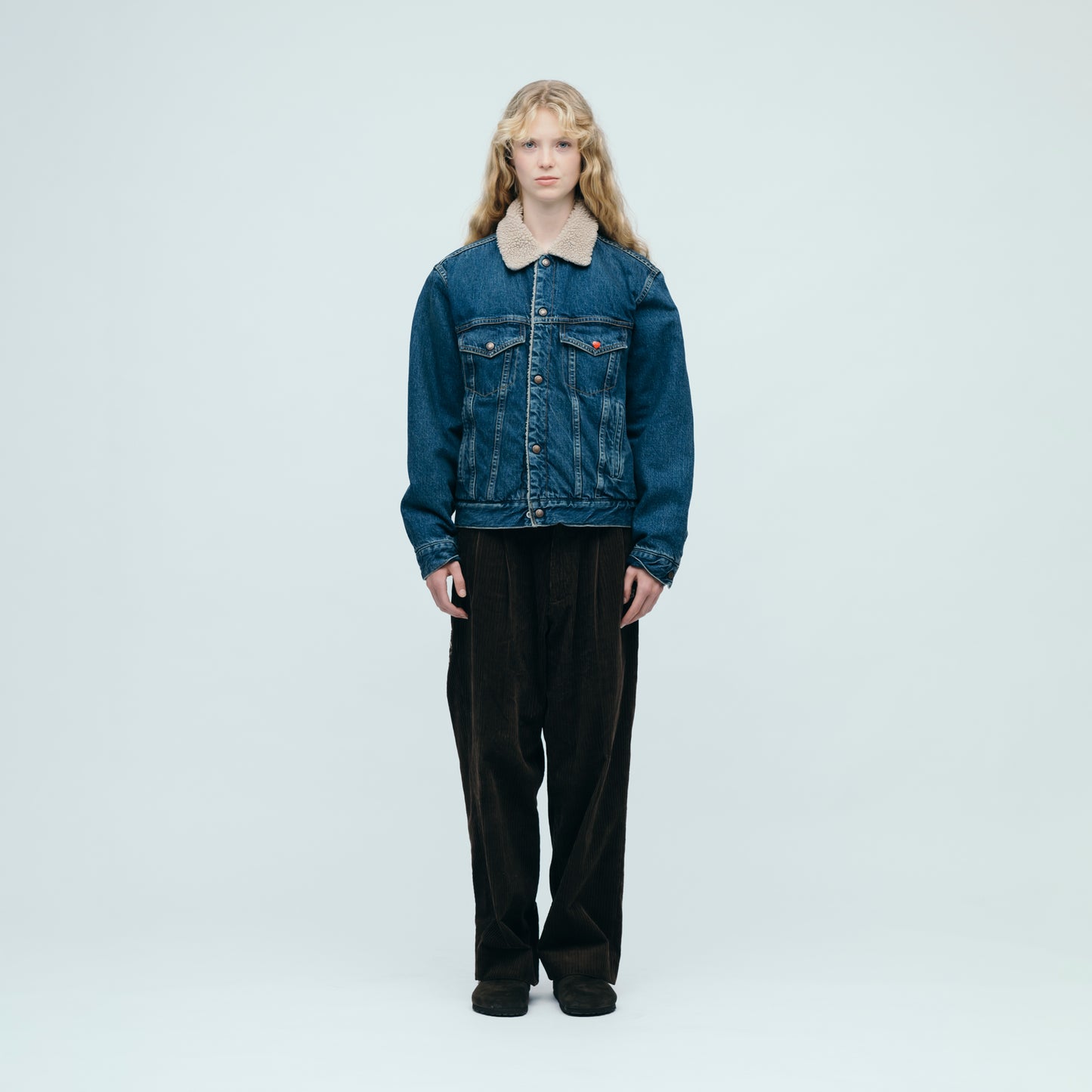 HUMAN MADE BOA LINED DENIM JACKET IN-1