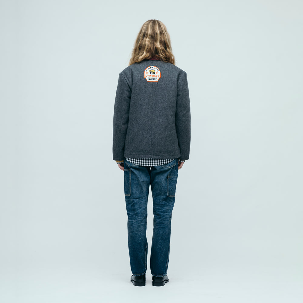 HUMAN MADE WOOL BLENDED JACKET GY-2