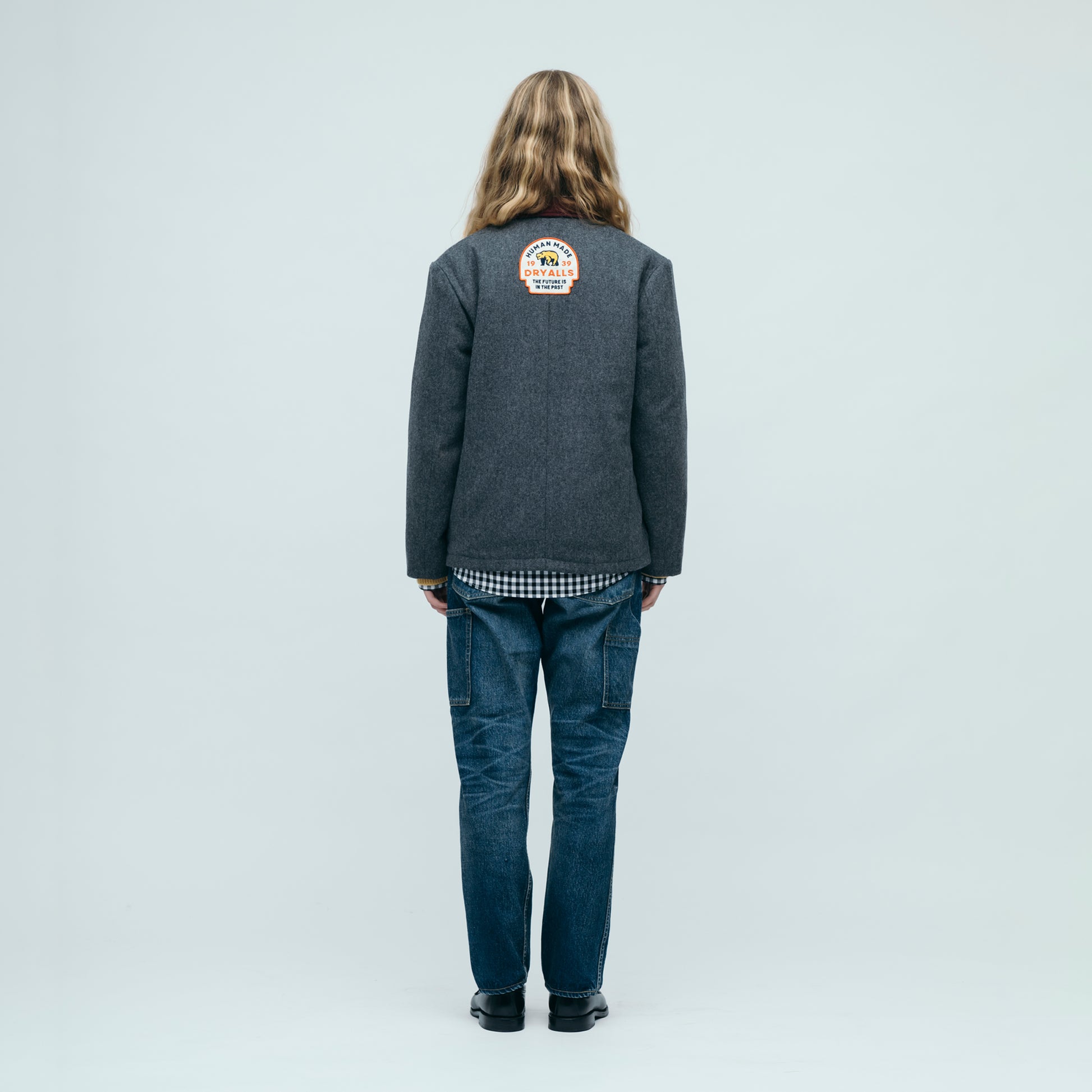 HUMAN MADE WOOL BLENDED JACKET GY-2