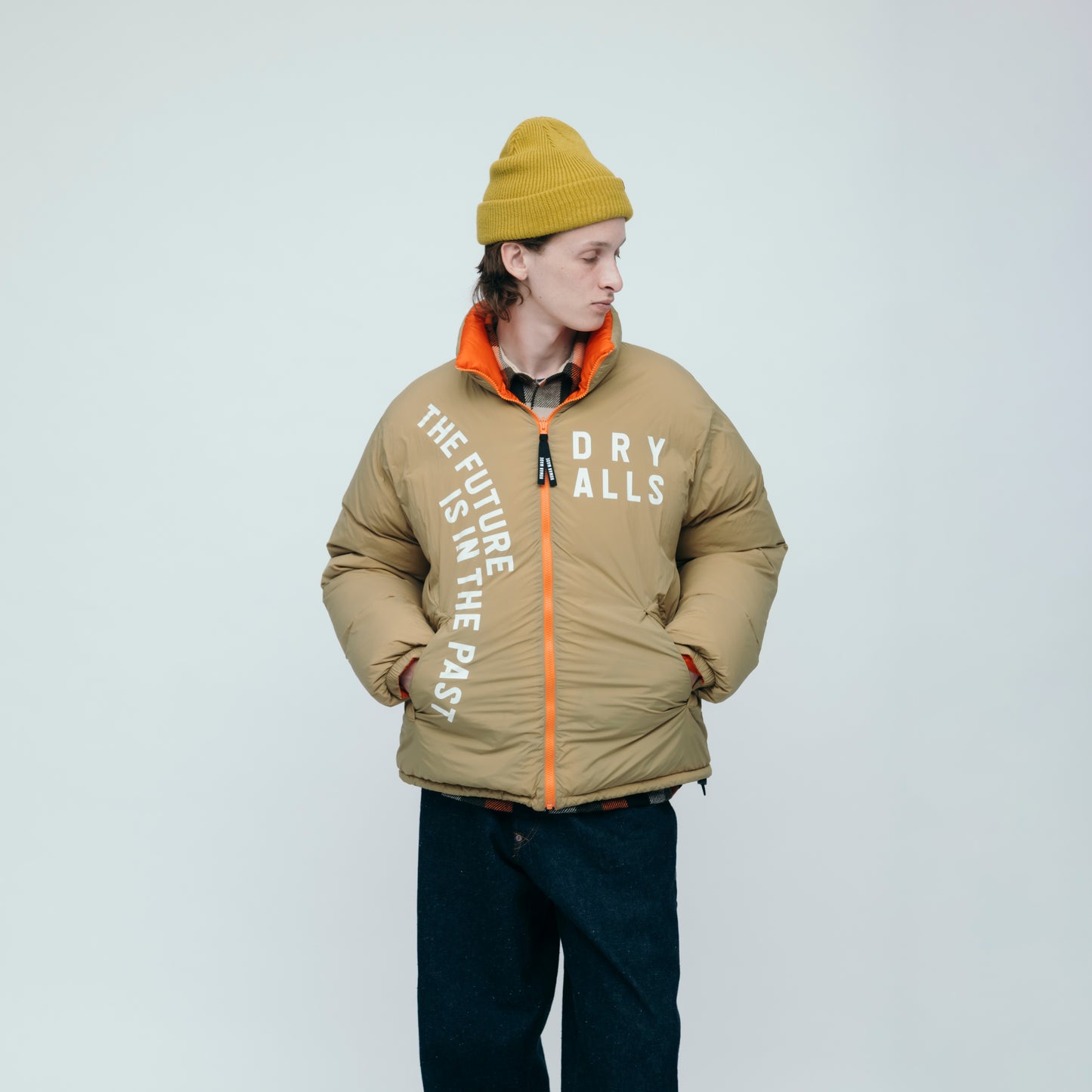 HUMAN MADE REVERSIBLE DOWN JACKET BG-5