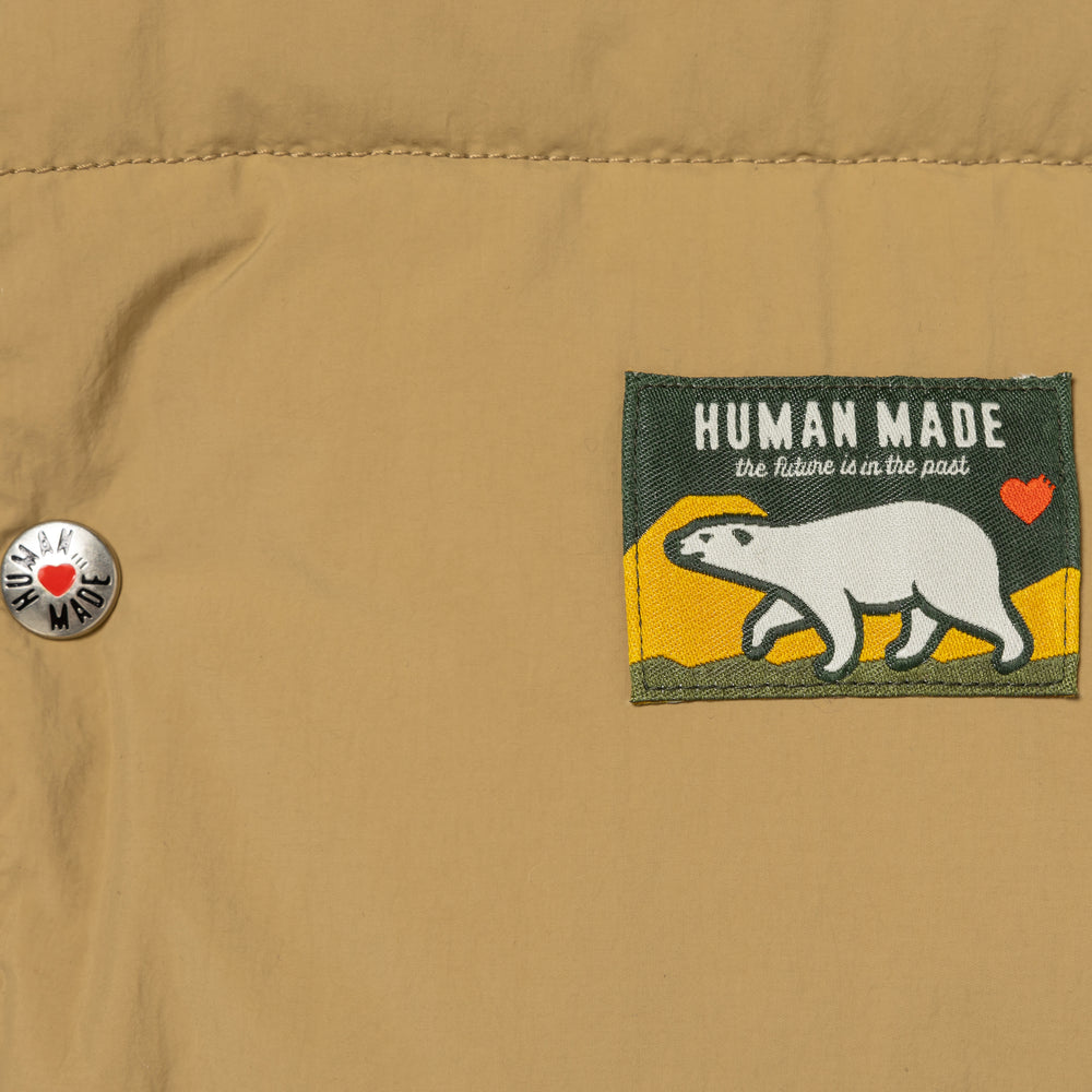 HUMAN MADE REVERSIBLE DOWN VEST 2-E