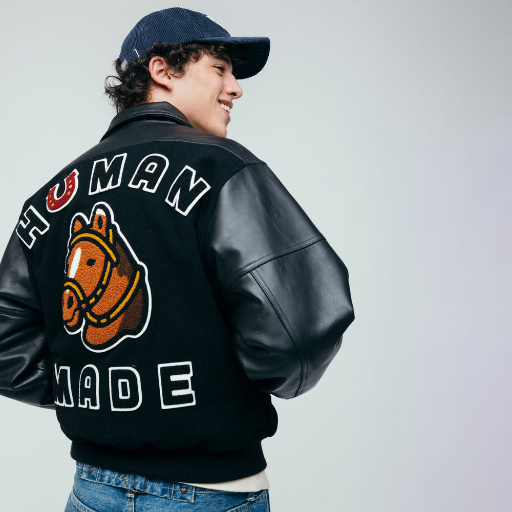 HUMAN MADE STADIUM JACKET BK-3