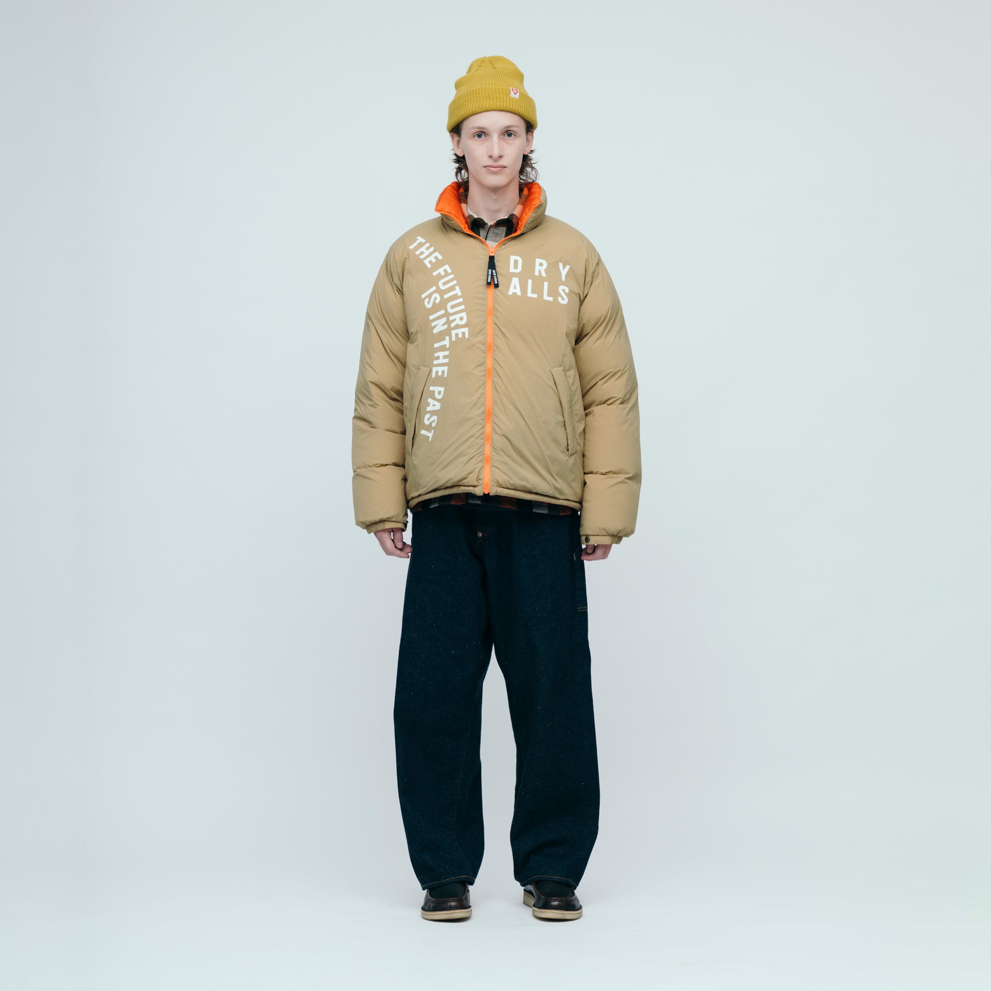 HUMAN MADE REVERSIBLE DOWN JACKET BG-1