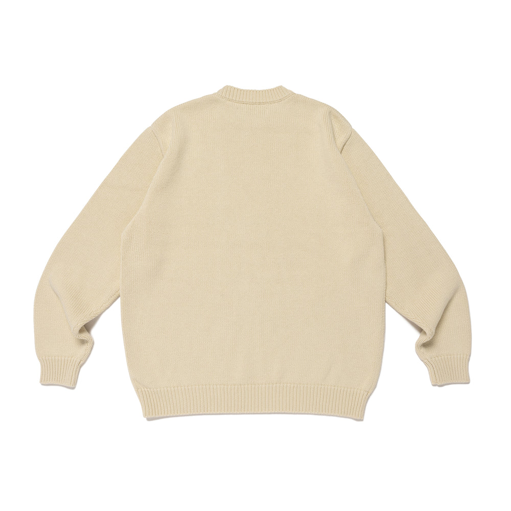 WZ29-CS-002 KNIT WH-B
