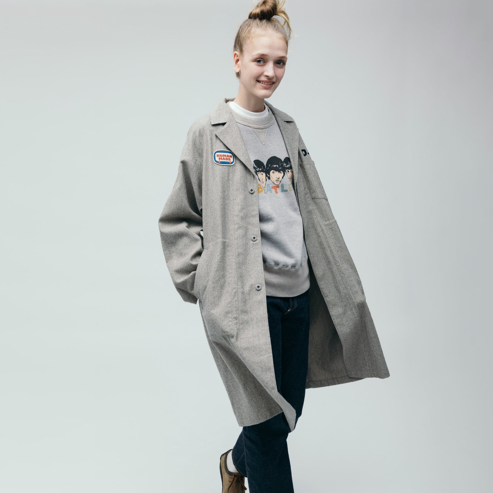 HUMAN MADE  WORK COAT GY-3