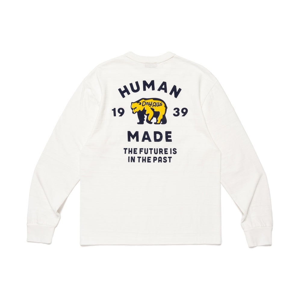 HUMAN MADE GRAPHIC LS SHIRT WH-B