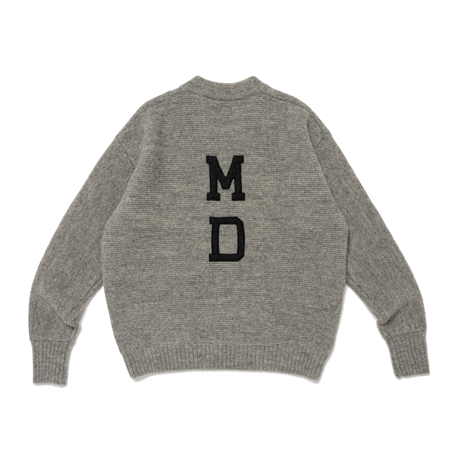 HUMAN MADE V-NECK KNIT SWEATER GY-B