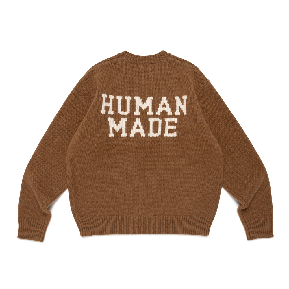 HUMAN MADE HUMAN HOPE LOW GAUGE KNIT BW-B