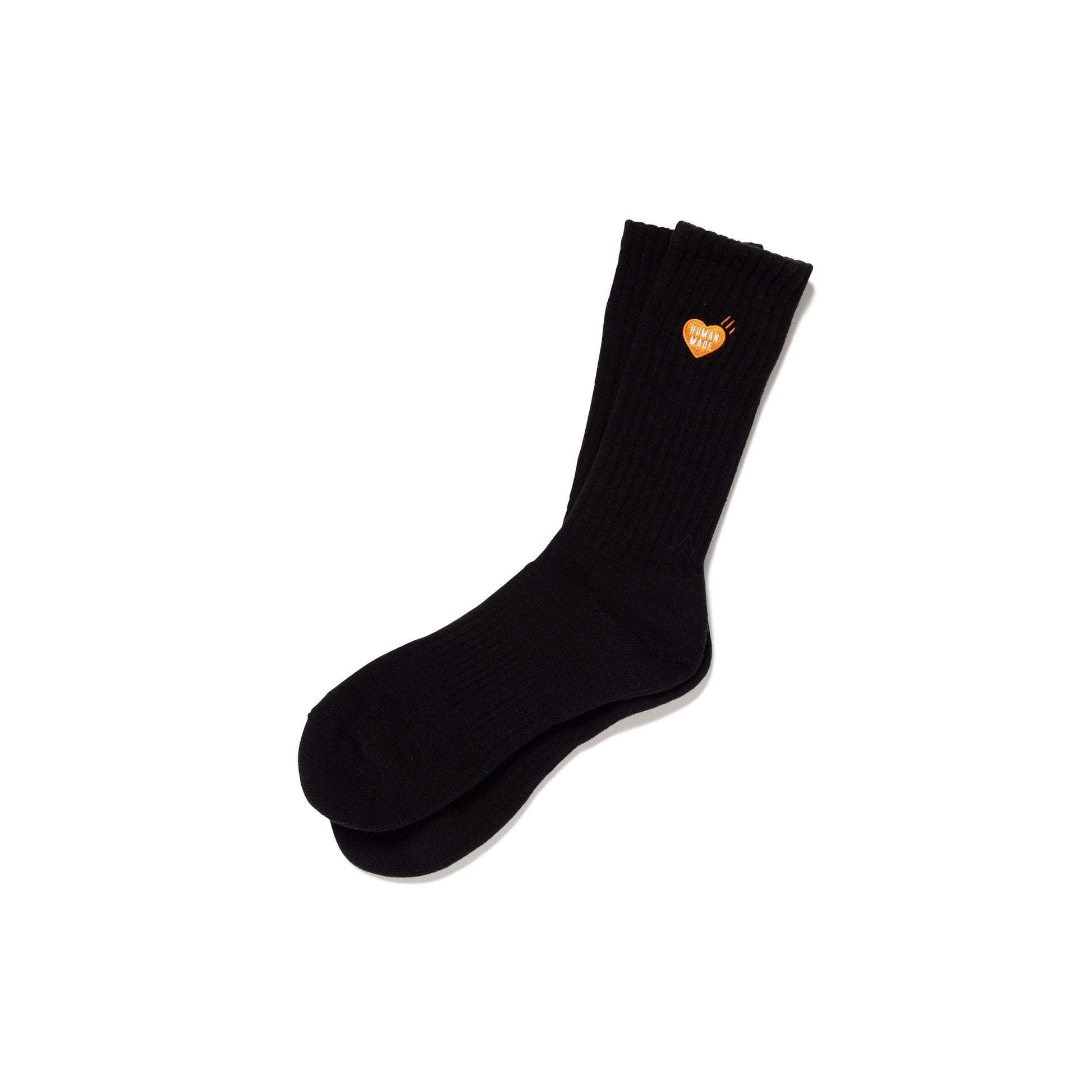 HUMAN MADE PILE SOCKS BK-A