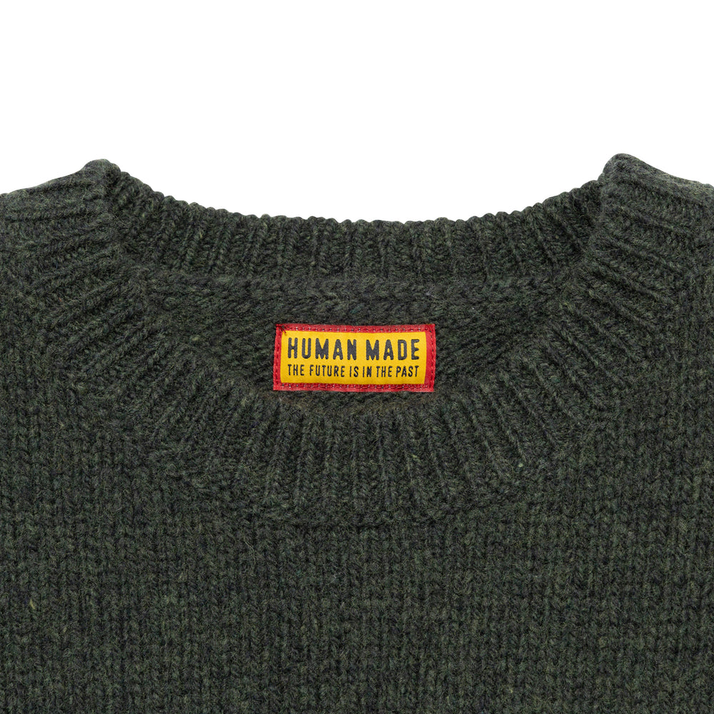 HUMAN MADE HEART KNIT SWEATER OD-C