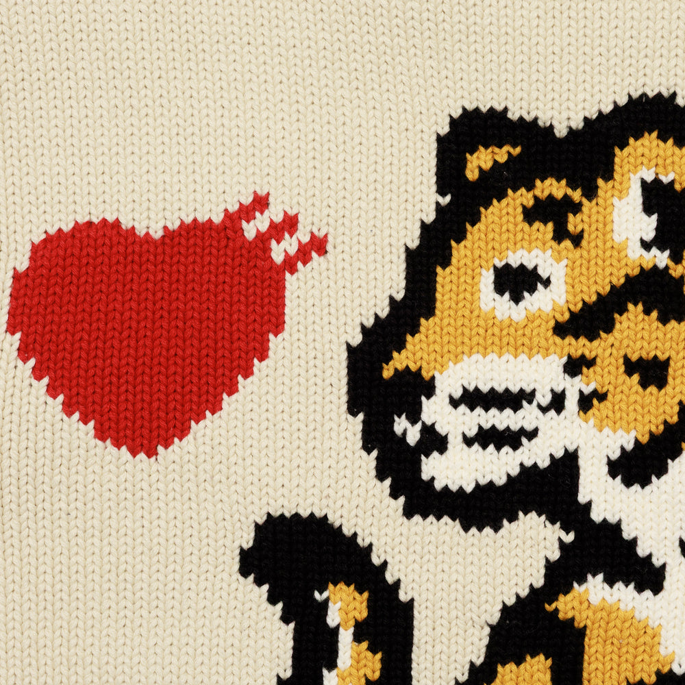 HUMAN MADEGRAPHIC SWEATERWH-C