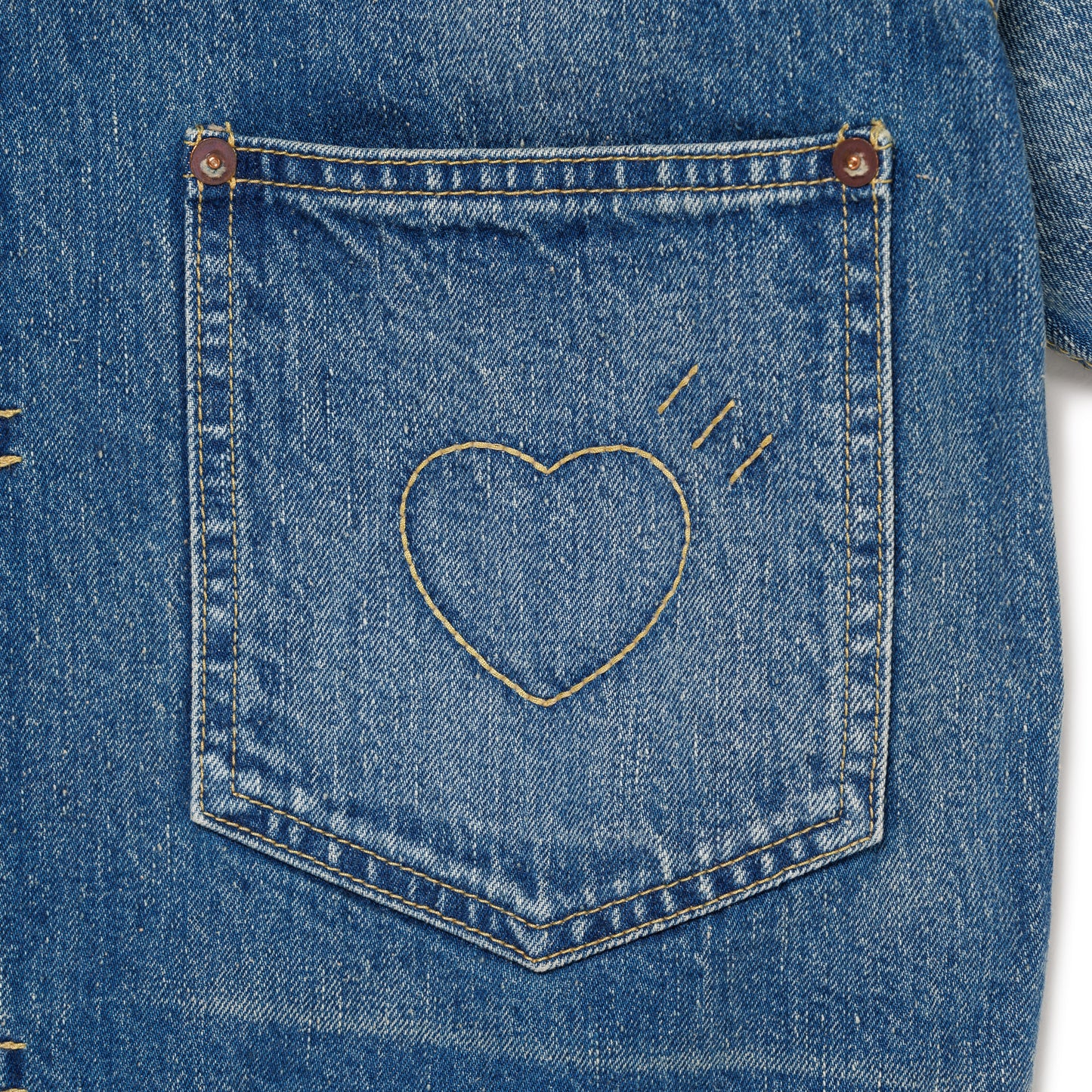 HUMAN MADE  DENIM WORK JACKET FUTURE IN -C