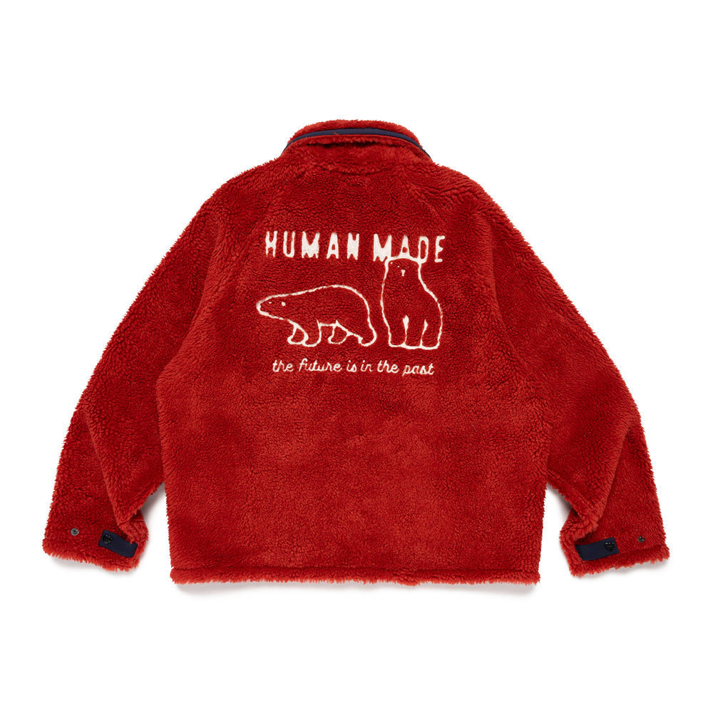 HUMAN MADE FLEECE JACKET RD-B