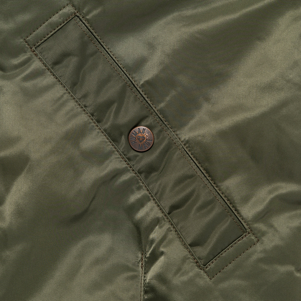 HUMAN MADE FLIGHT JACKETOD-E