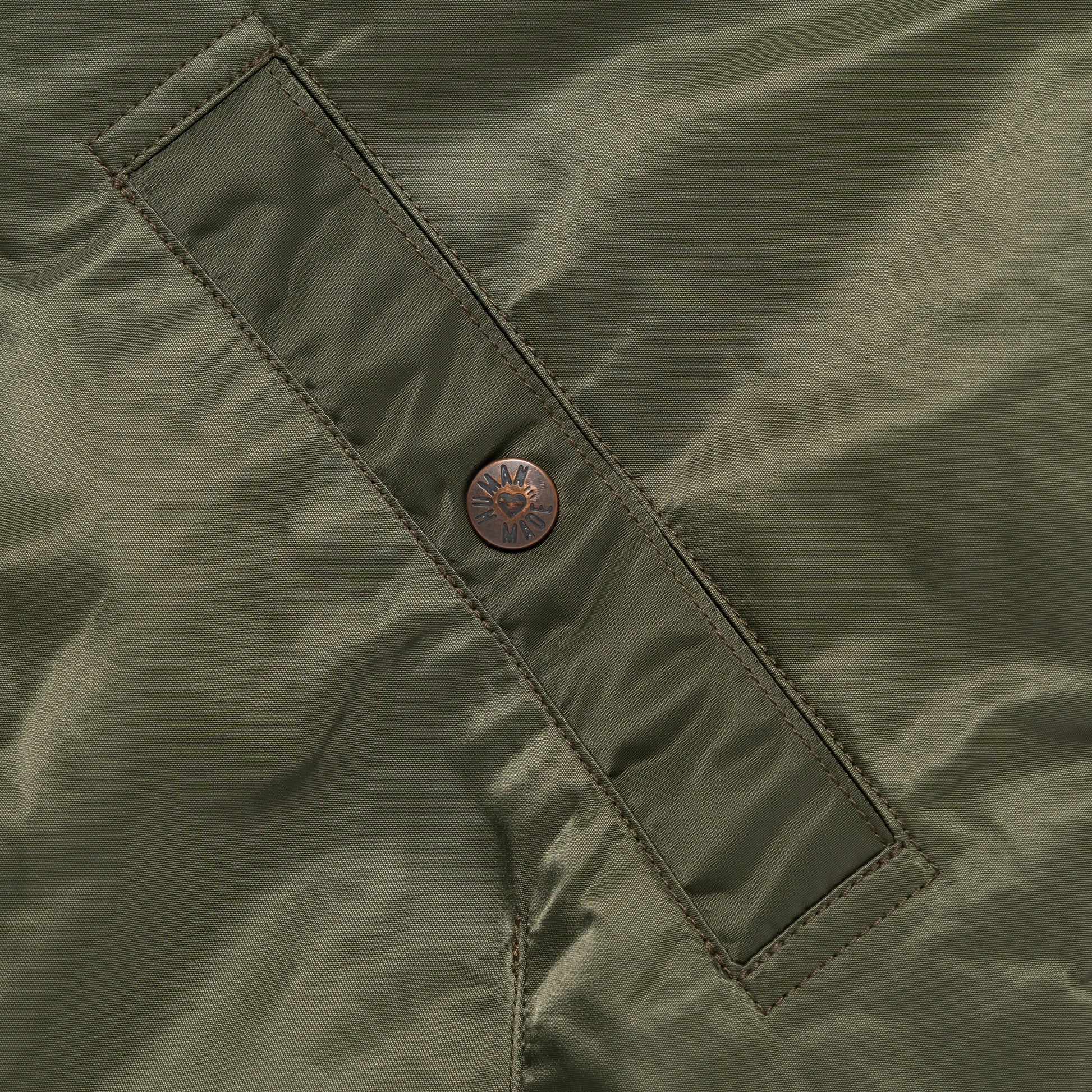 HUMAN MADE FLIGHT JACKETOD-E