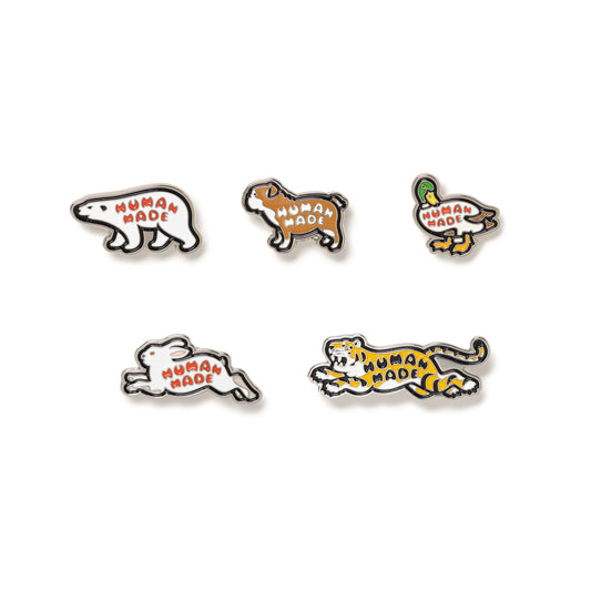 HUMAN MADE ANIMAL PINS 1-A