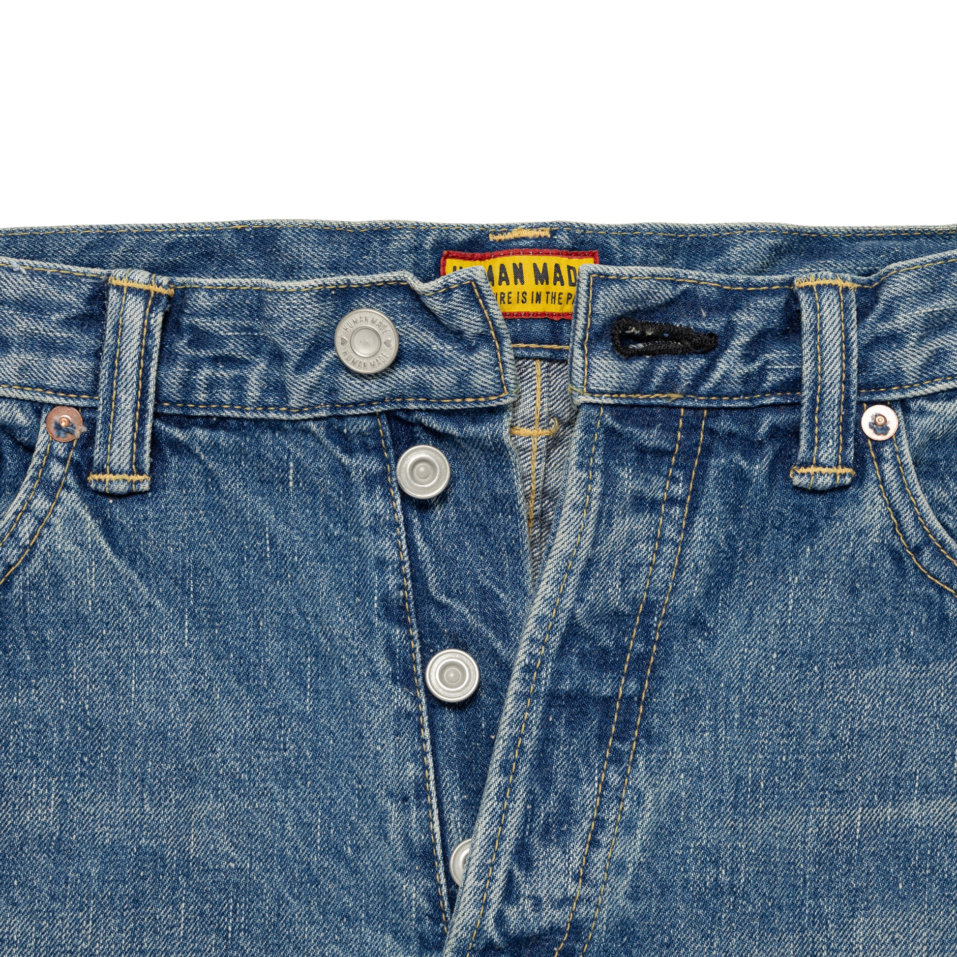 HUMAN MADE STRAIGHT DENIM PANTS FUTURE ID-C