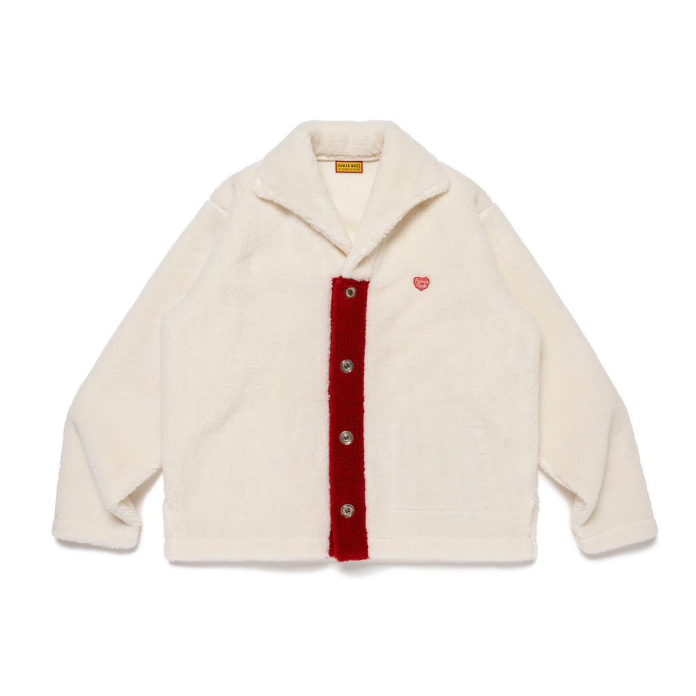HUMAN MADE FLEECE SHIRT WH-B