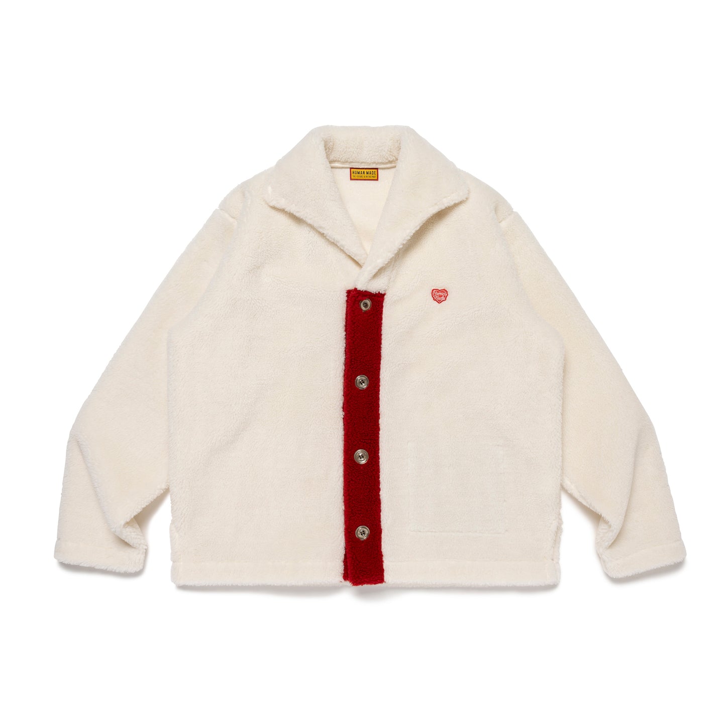 HUMAN MADE FLEECE SHIRT WH-B