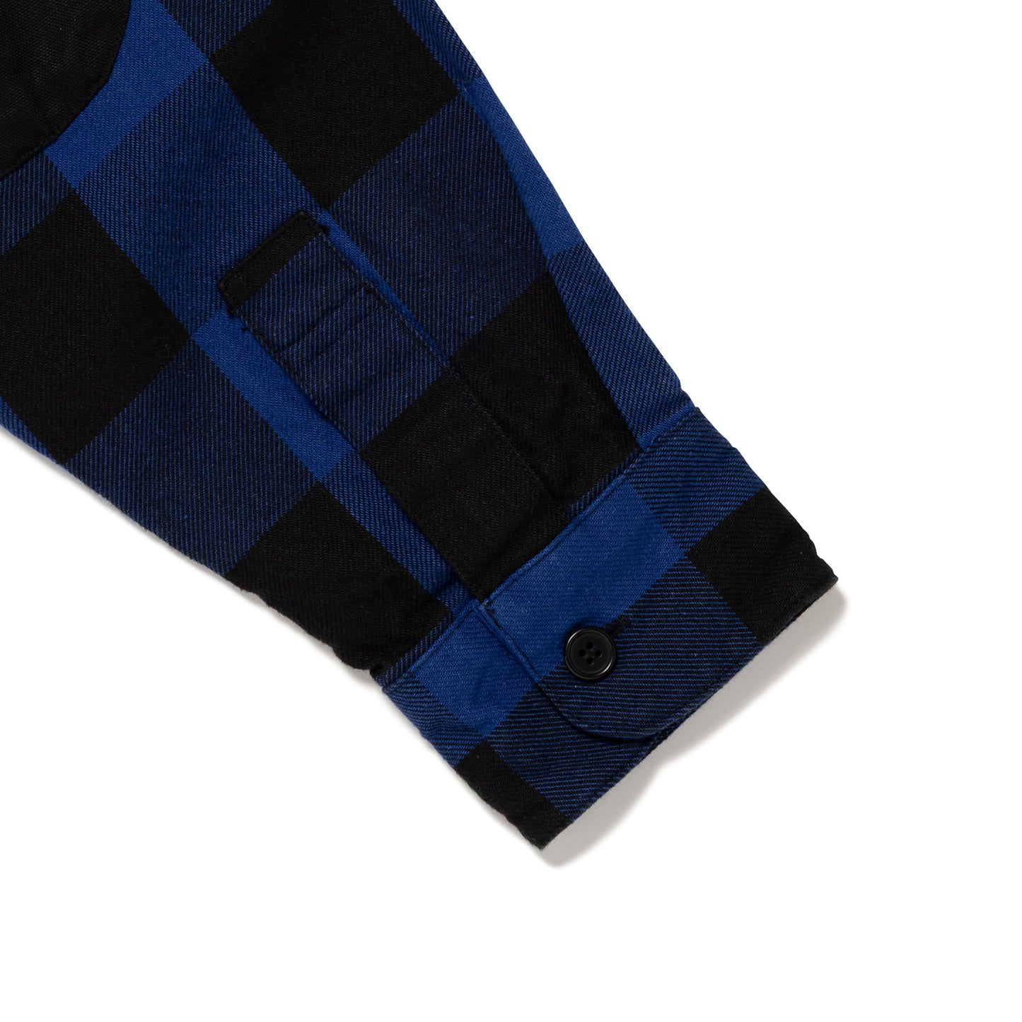 HUMAN MADE HM31-SH-009 CHECK HALF-ZIP SHIRT 1-G