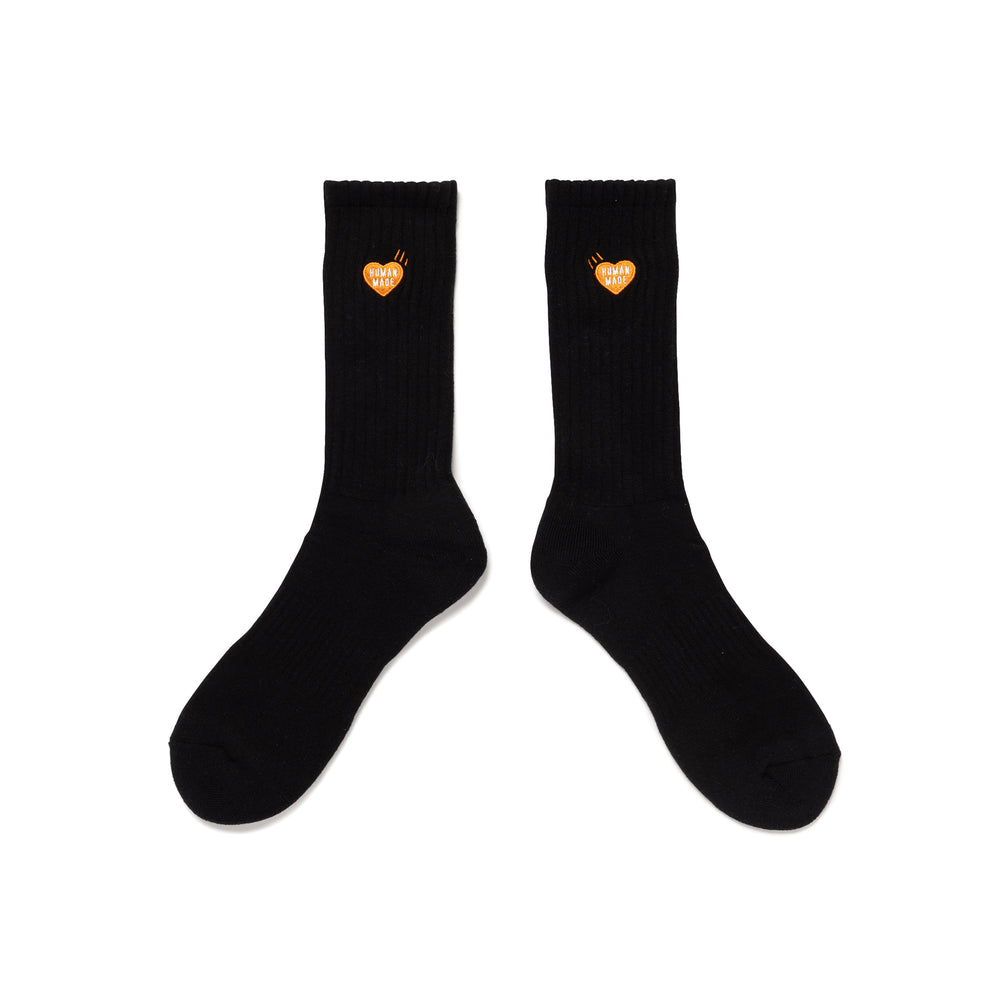 HUMAN MADE PILE SOCKS BK-B