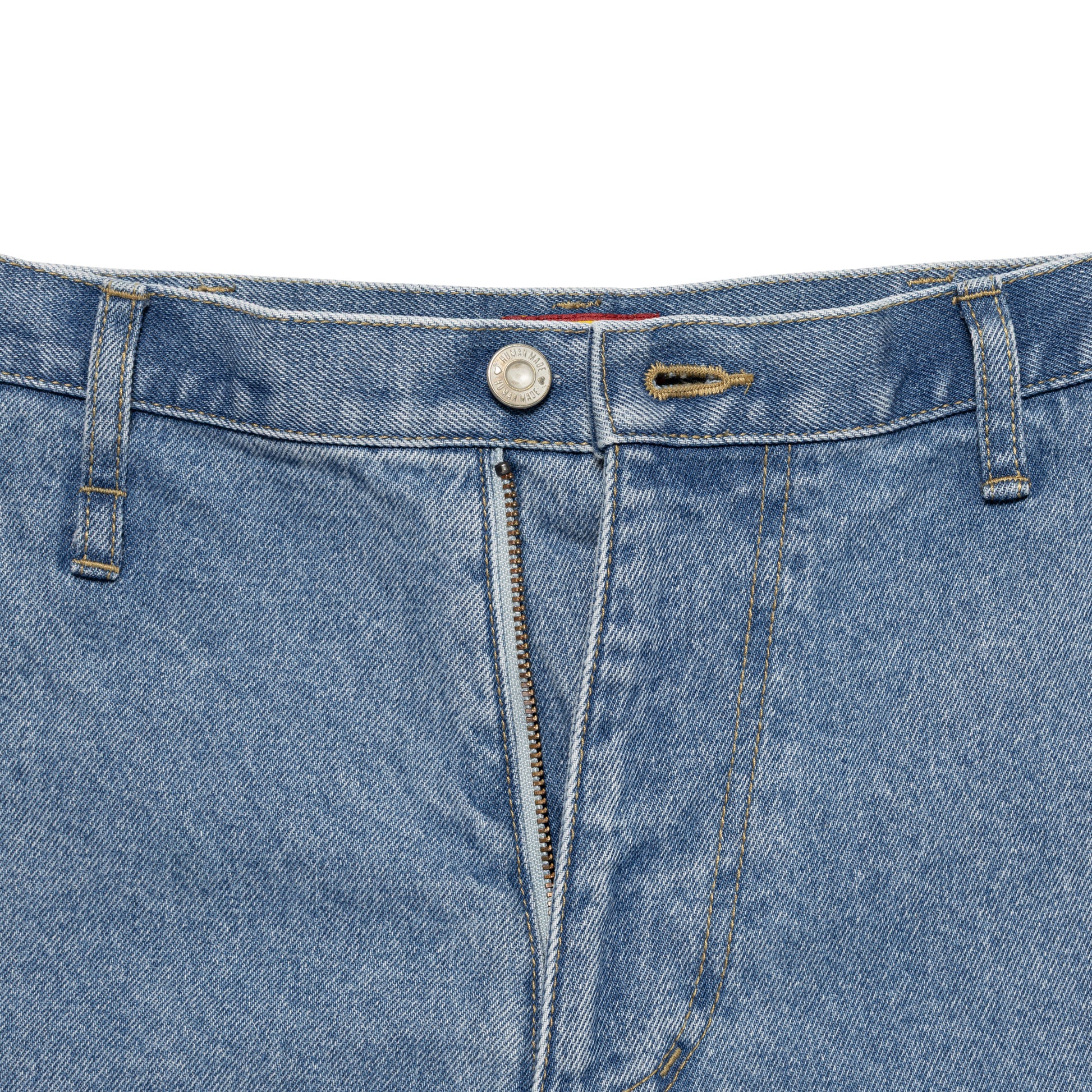 HUMAN MADE DENIM PAINTER SHORTS IN-C