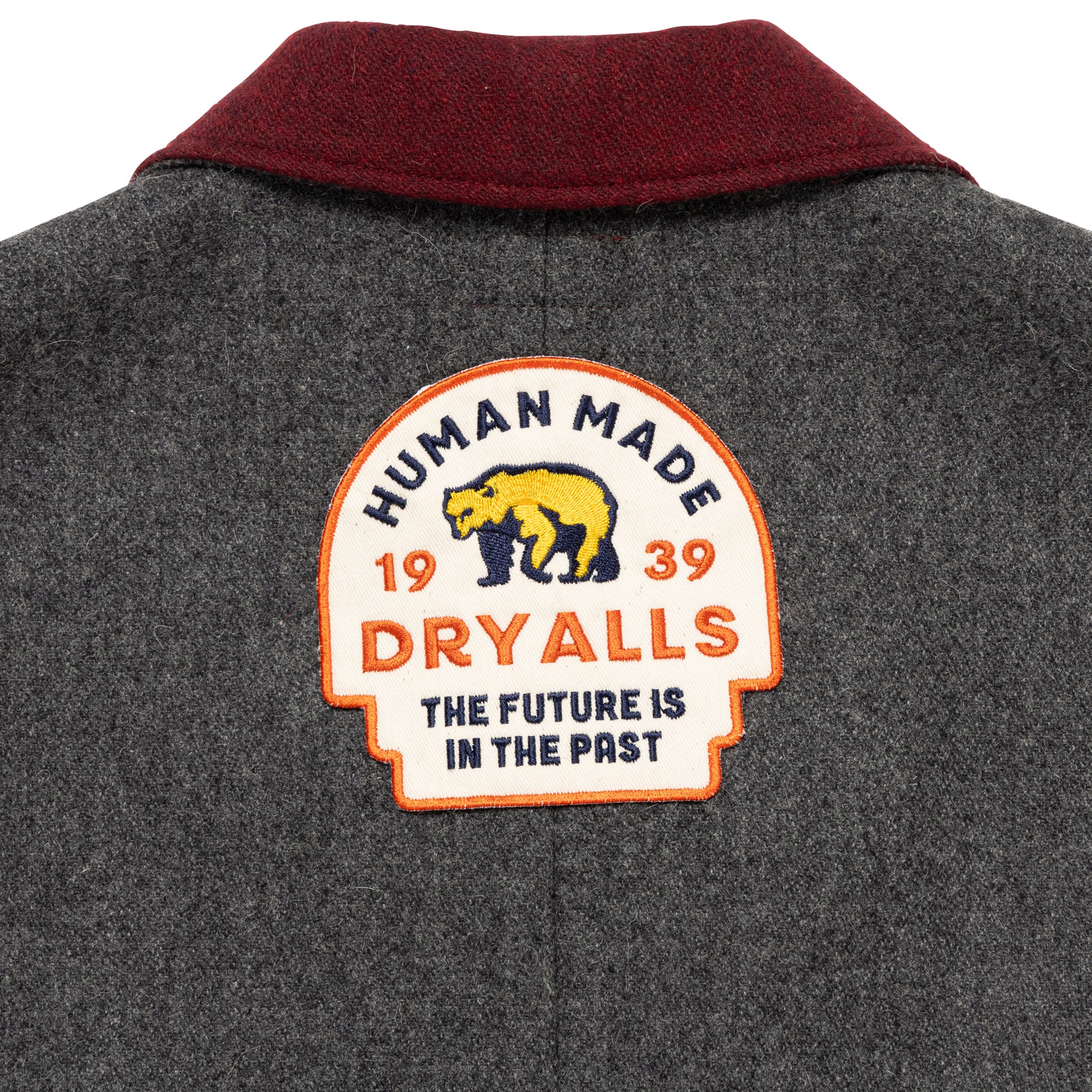 HUMAN MADE WOOL BLENDED JACKET GY-F