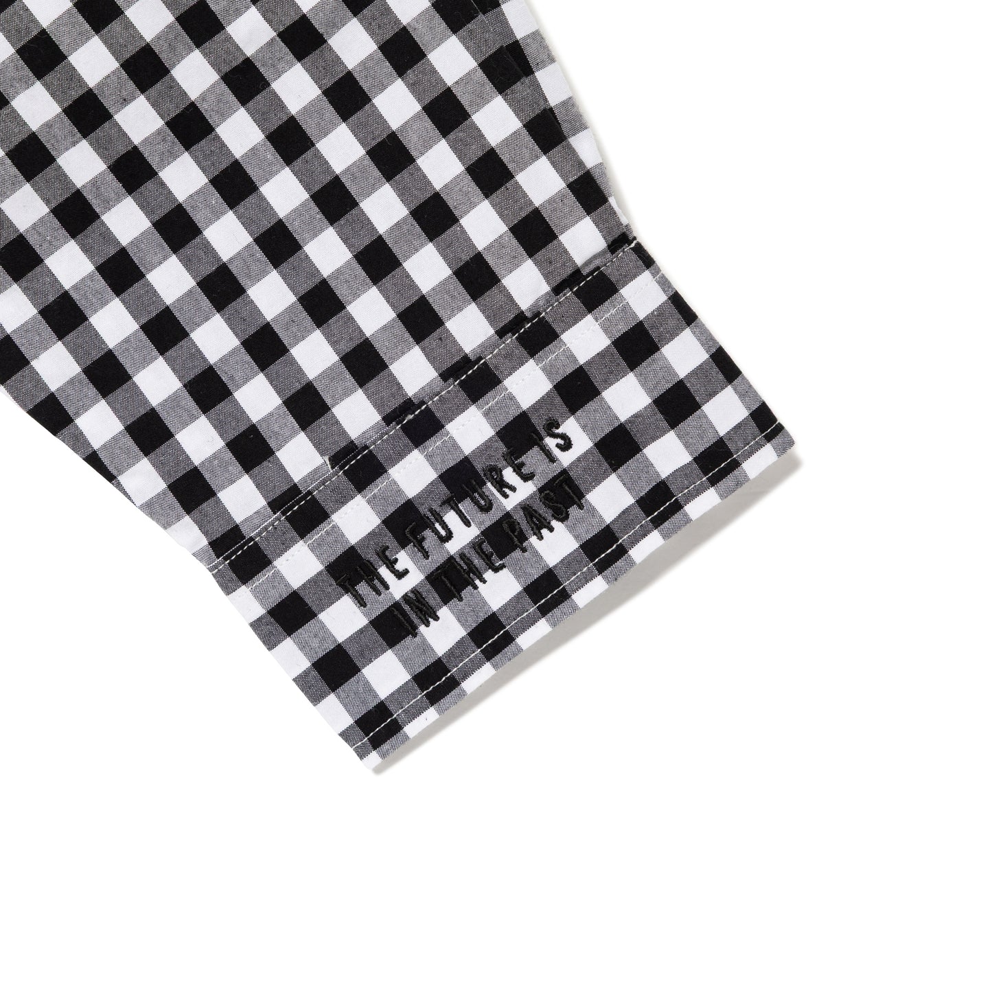 HUMAN MADE GINGHAM CHECK BD SHIRT BK-F