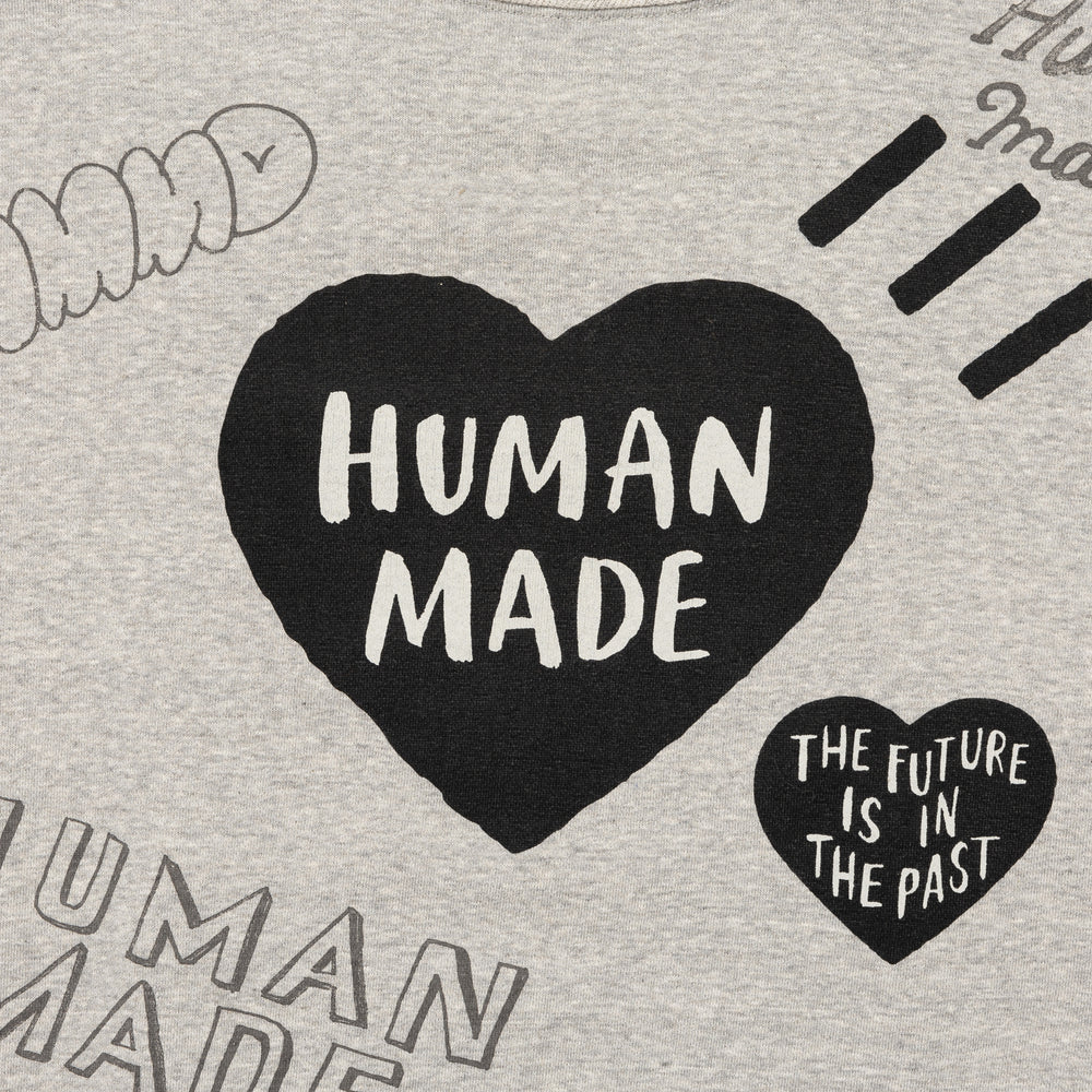 HUMAN MADE GRAFFITI SWEATSHIRT GY-C