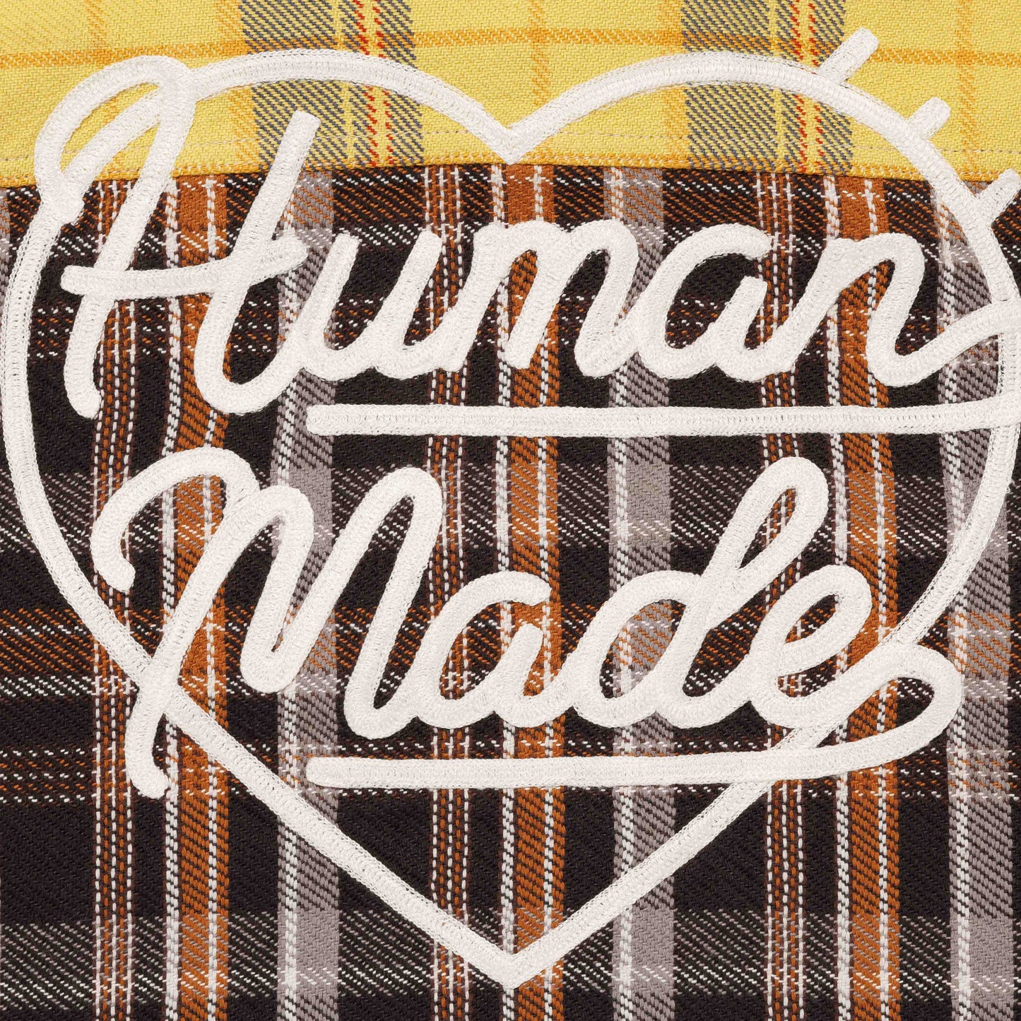 HUMAN MADE CRAZY CHECK L_S SHIRT 2-D