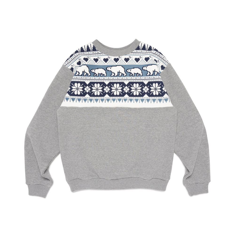 HUMAN MADE SNOWFLAKES SWEATSHIRT GY-A
