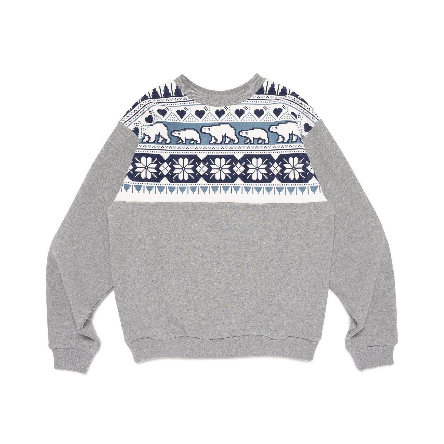 HUMAN MADE SNOWFLAKES SWEATSHIRT GY-A