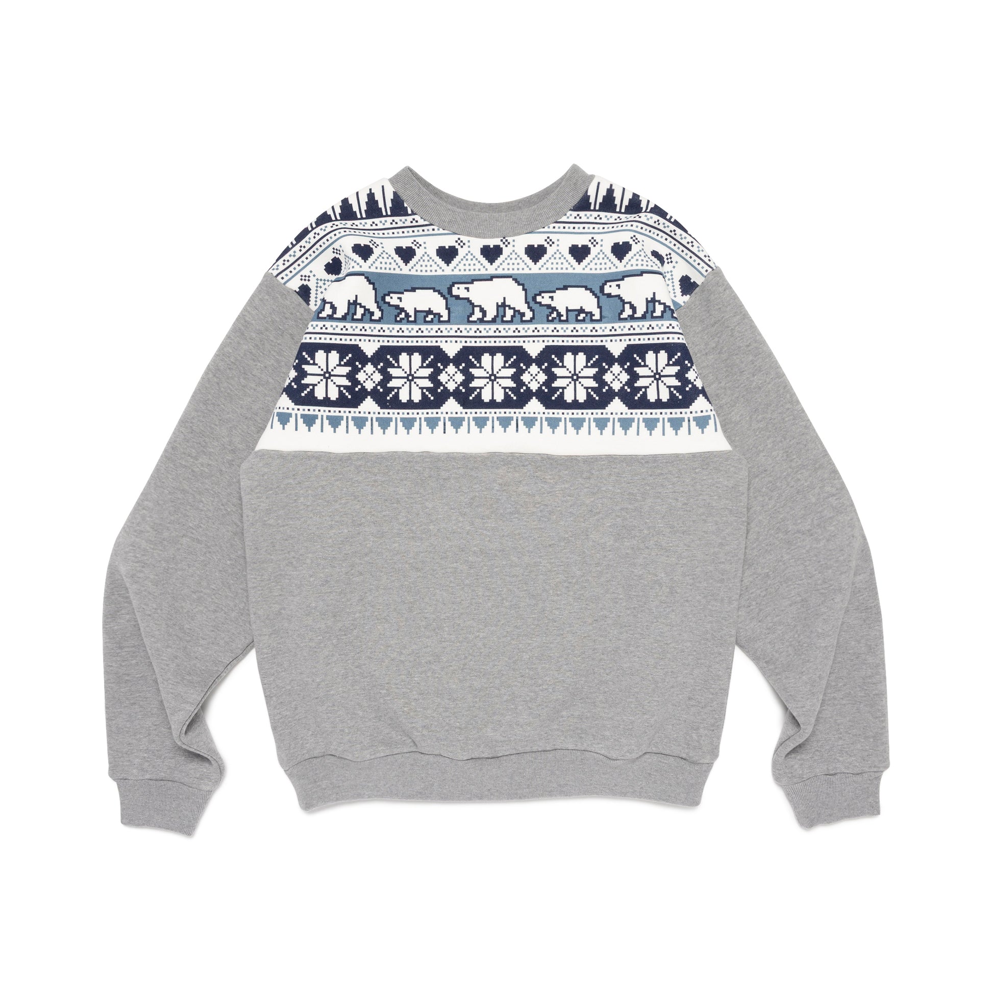 HUMAN MADE SNOWFLAKES SWEATSHIRT GY-A