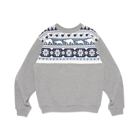 HUMAN MADE SNOWFLAKES SWEATSHIRT GY-A