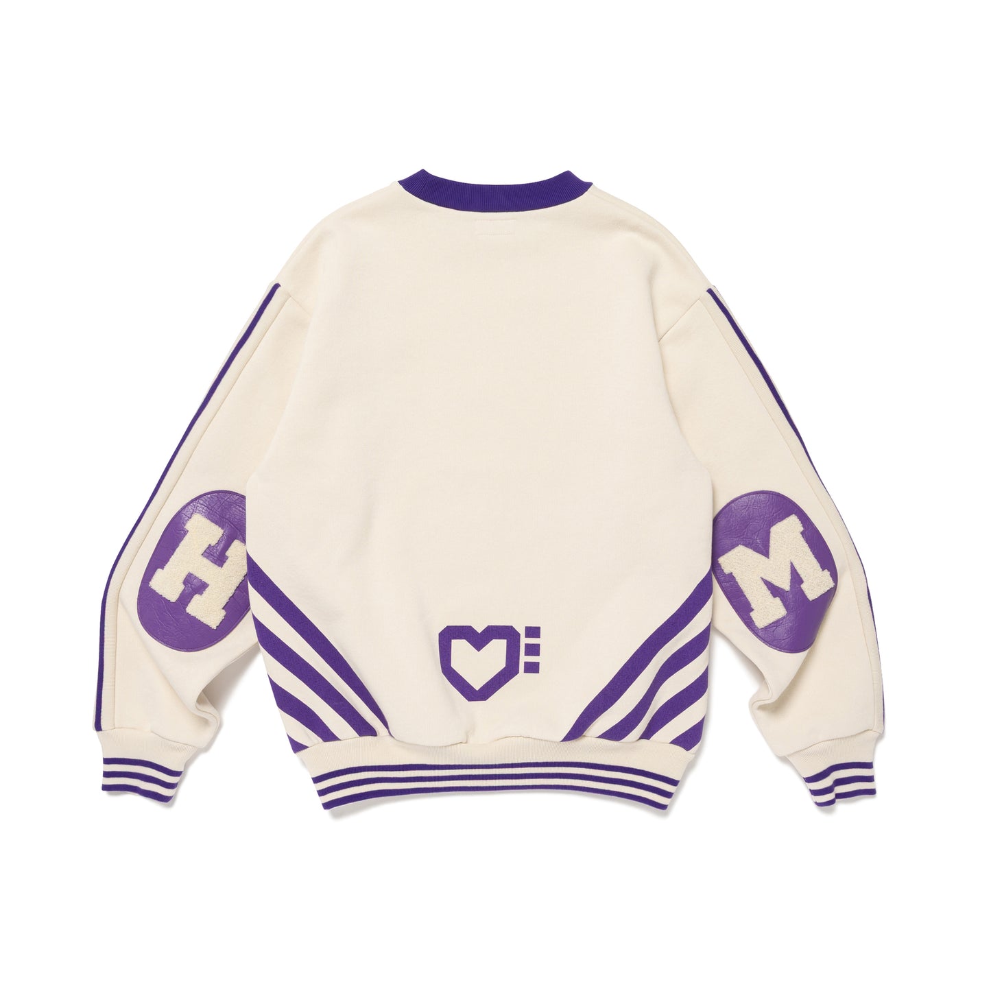HUMAN MADE ELBOW PATCH SWEATSHIRT WH-B