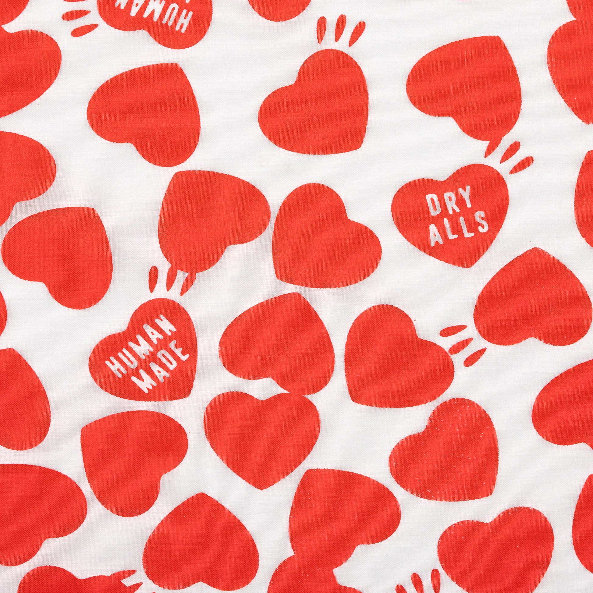 HUMAN MADE HEART BANDANA RD-B