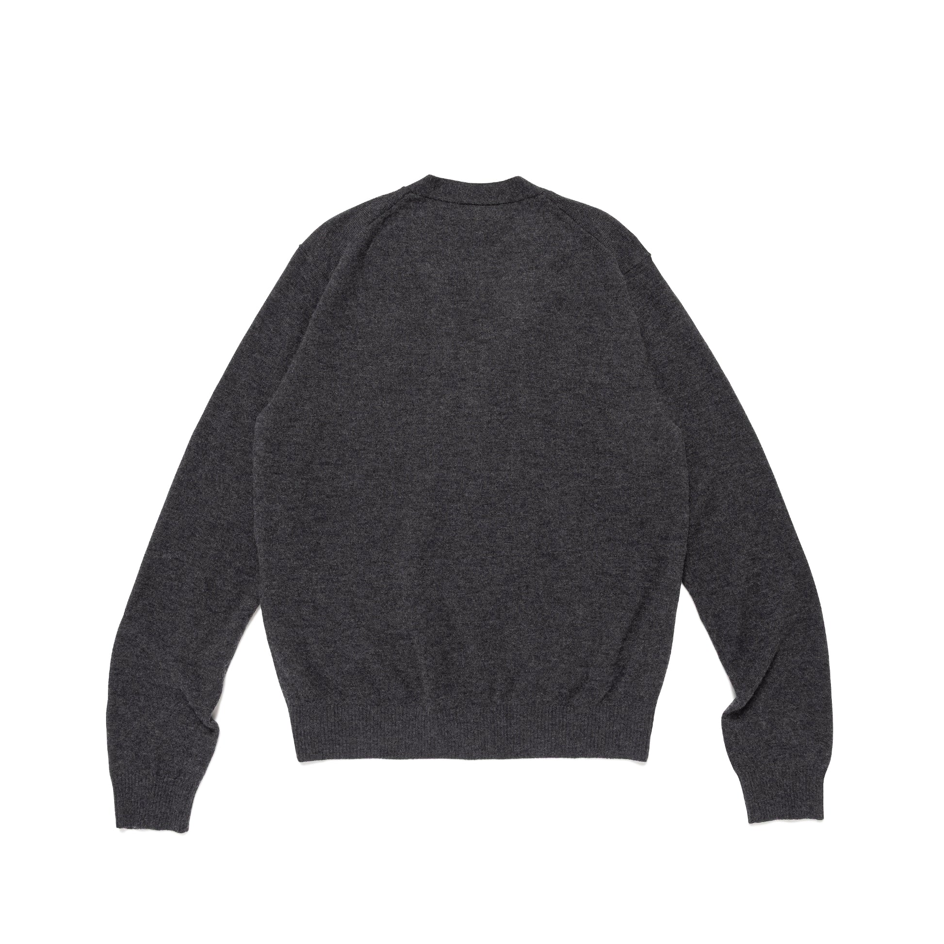 HUMAN MADE HEART BADGE KNIT CARDIGAN GY-B