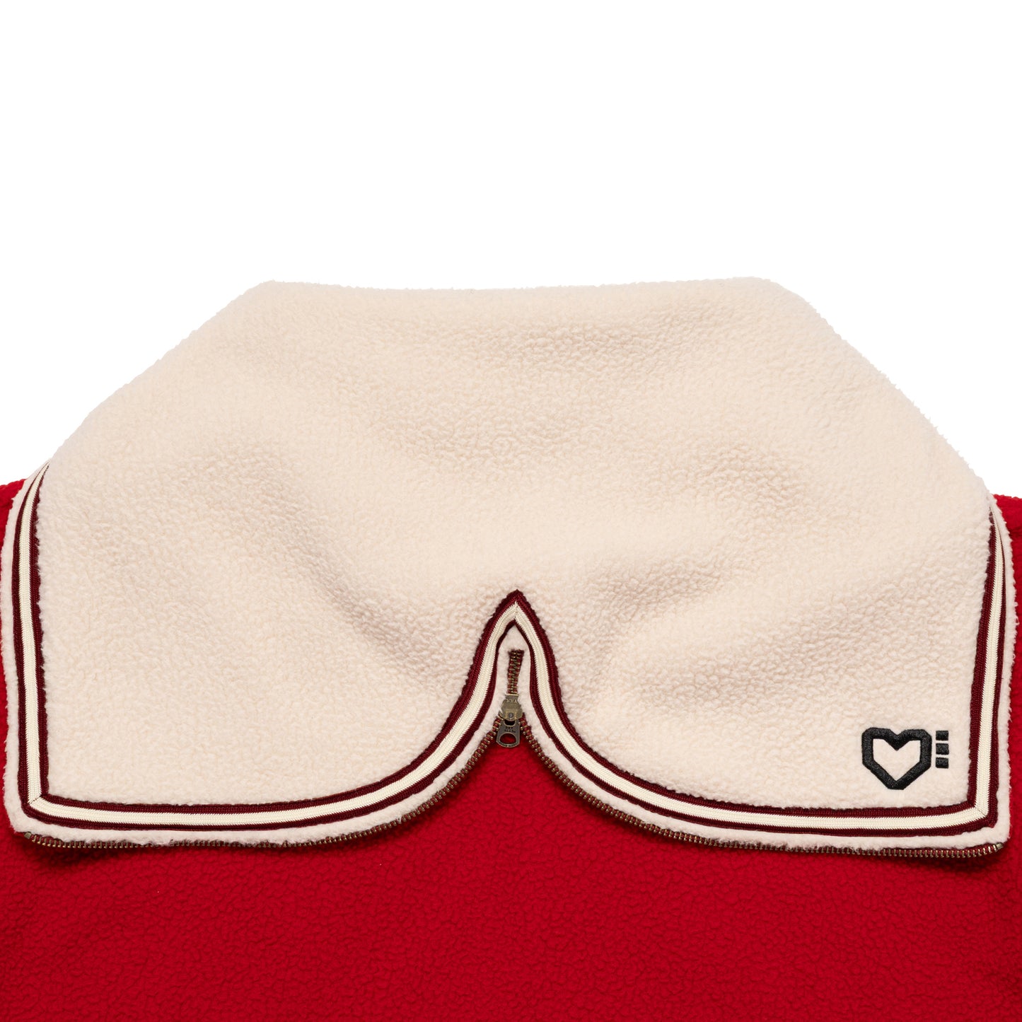 HUMAN MADE HALF-ZIP FLEECE PULLOVER RD-D