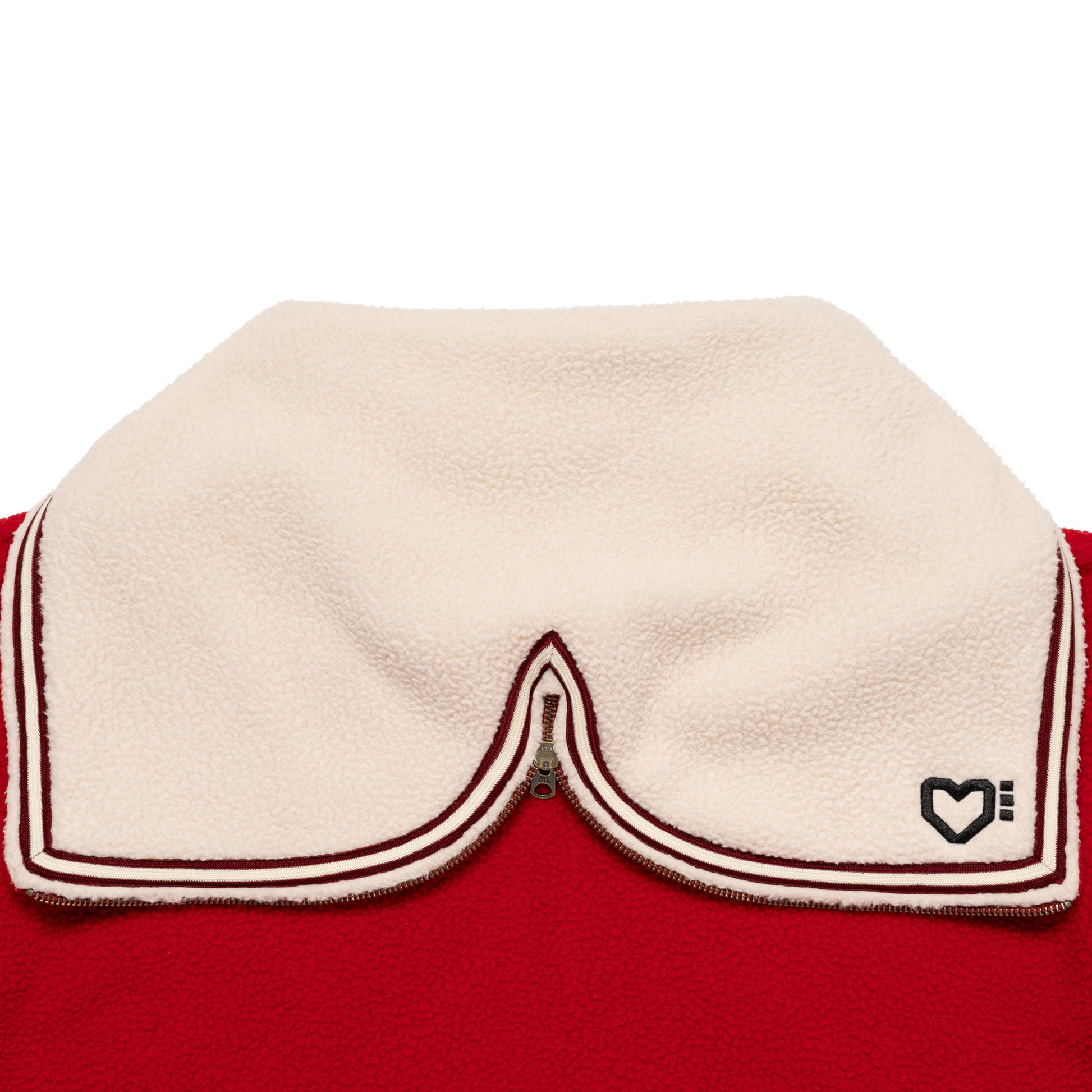 HUMAN MADE HALF-ZIP FLEECE PULLOVER RD-D