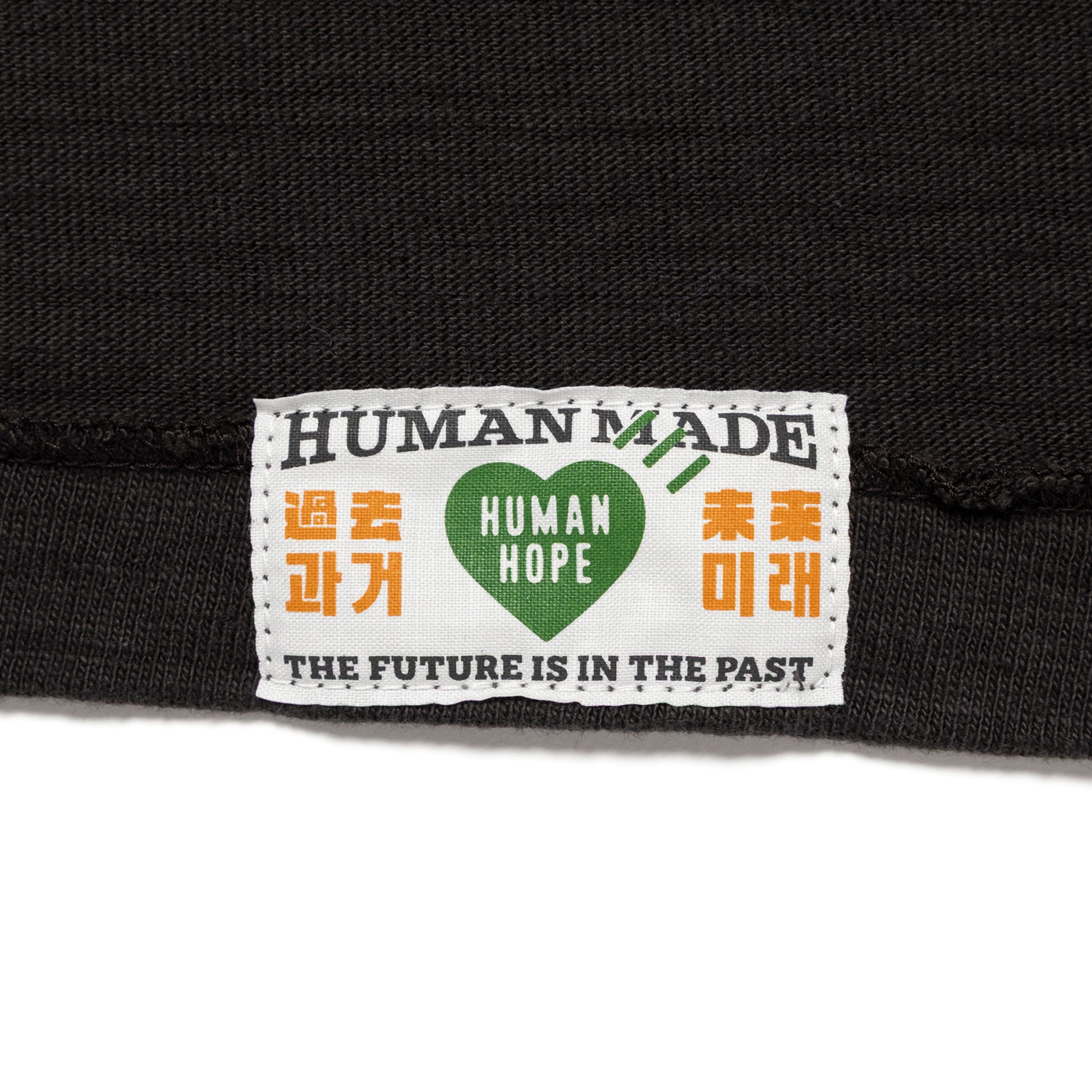 HUMAN MADE HUMAN HOPE GRAPHIC T-SHIRT BK-C