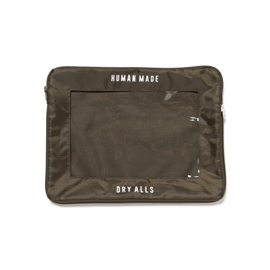 HUMAN MADE TRAVEL CASE LARGE OD-A