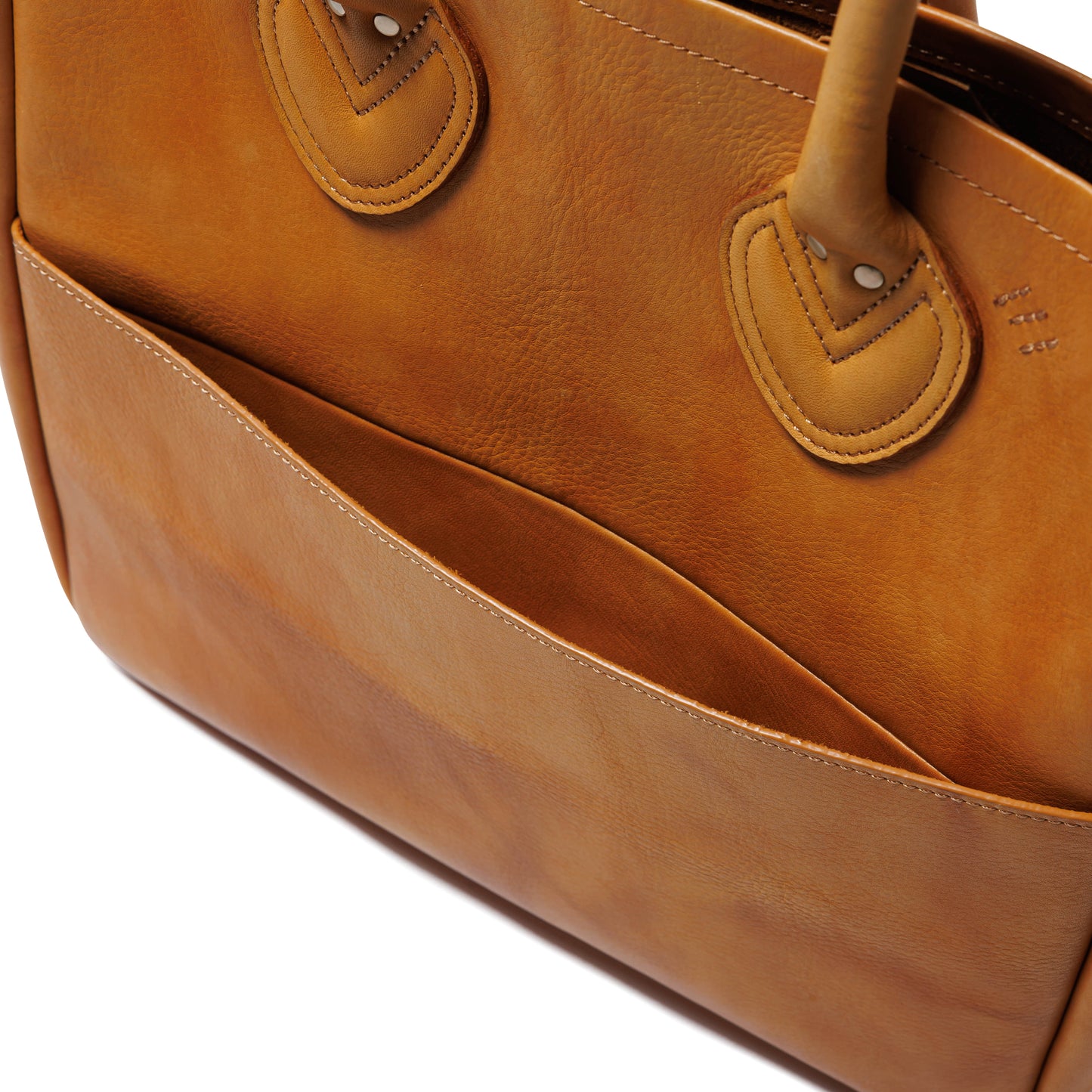 HUMAN MADE LEATHER TOTE BR-E