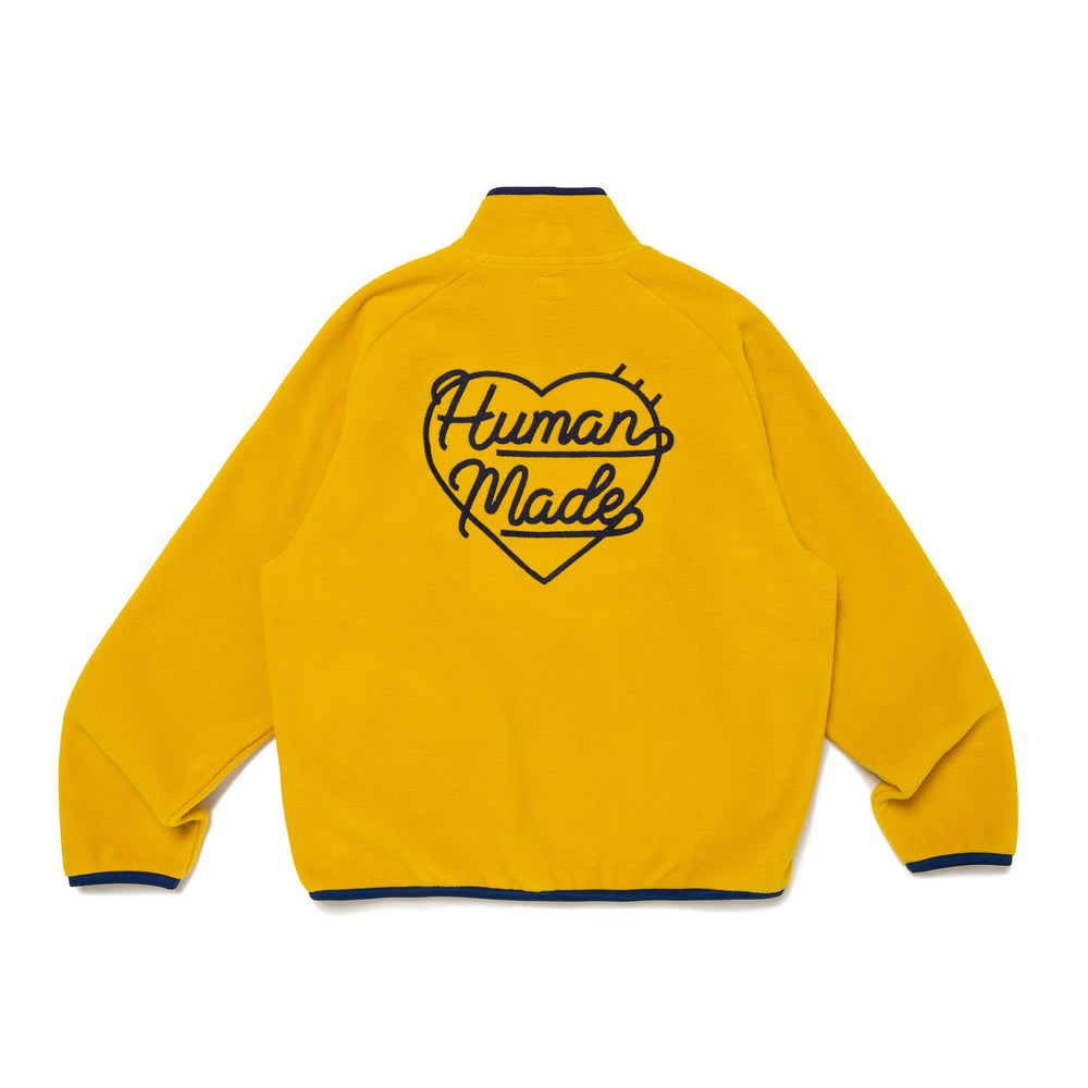 HUMAN MADE FLEECE HALF ZIP PULLOVER 3-B