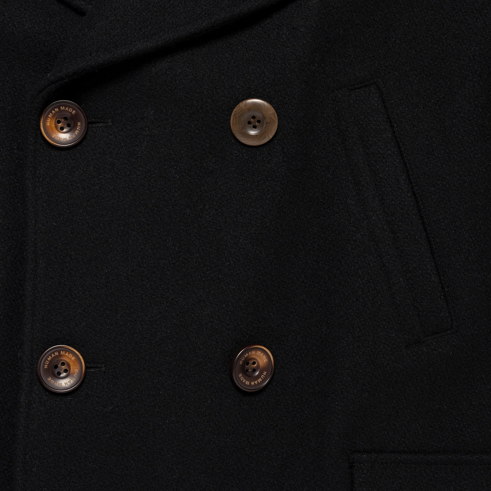 HUMAN MADE WOOL COAT BK-D