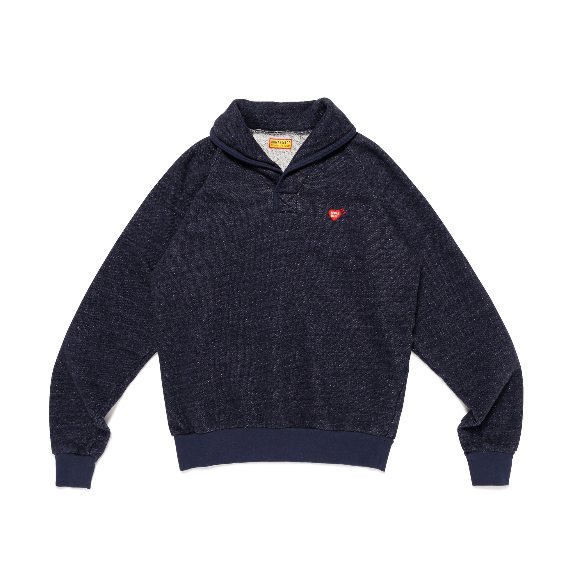 HUMAN MADE SHAWL COLLAR SWEATSHIRT 1-A