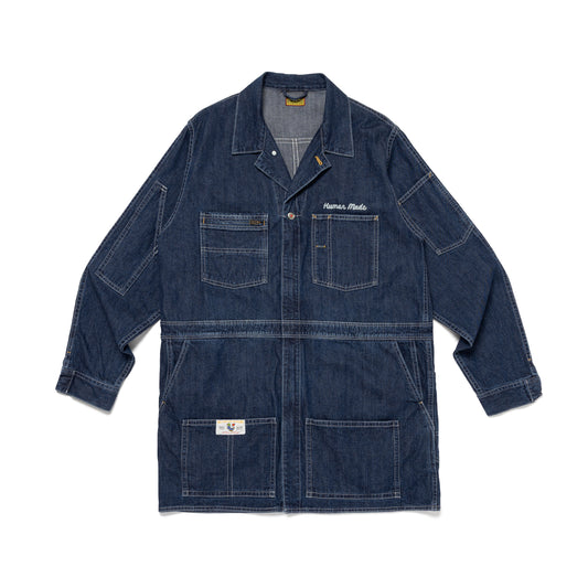 HUMAN MADE DENIM HALF COATIN