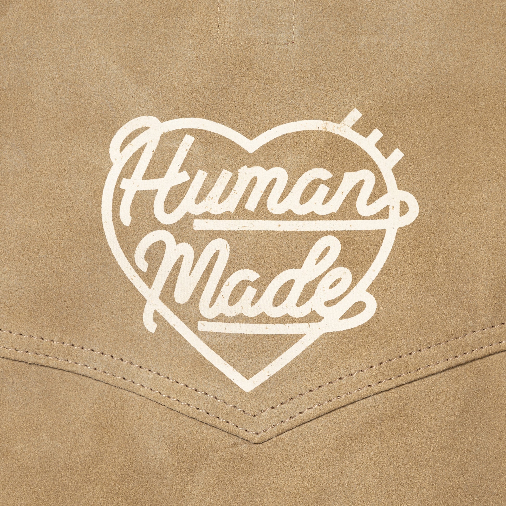 HUMAN MADE SUEDE LEATHER JACKET BG-E