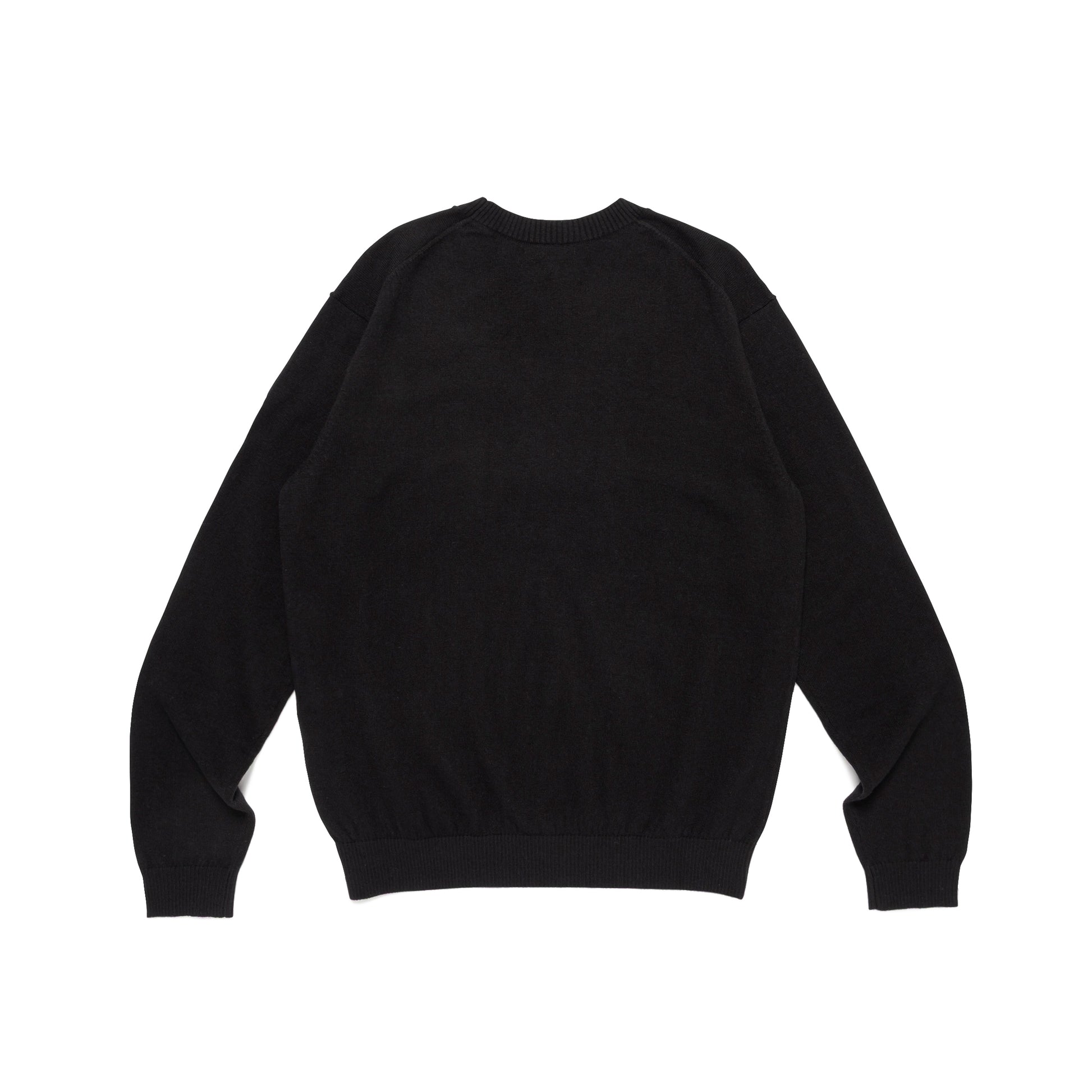 HUMAN MADE HEART BADGE KNIT SWEATER BK-B